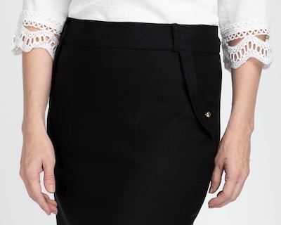 Foto 4 | Foto 4 | Falda Midi Sahara Negra para Mujer