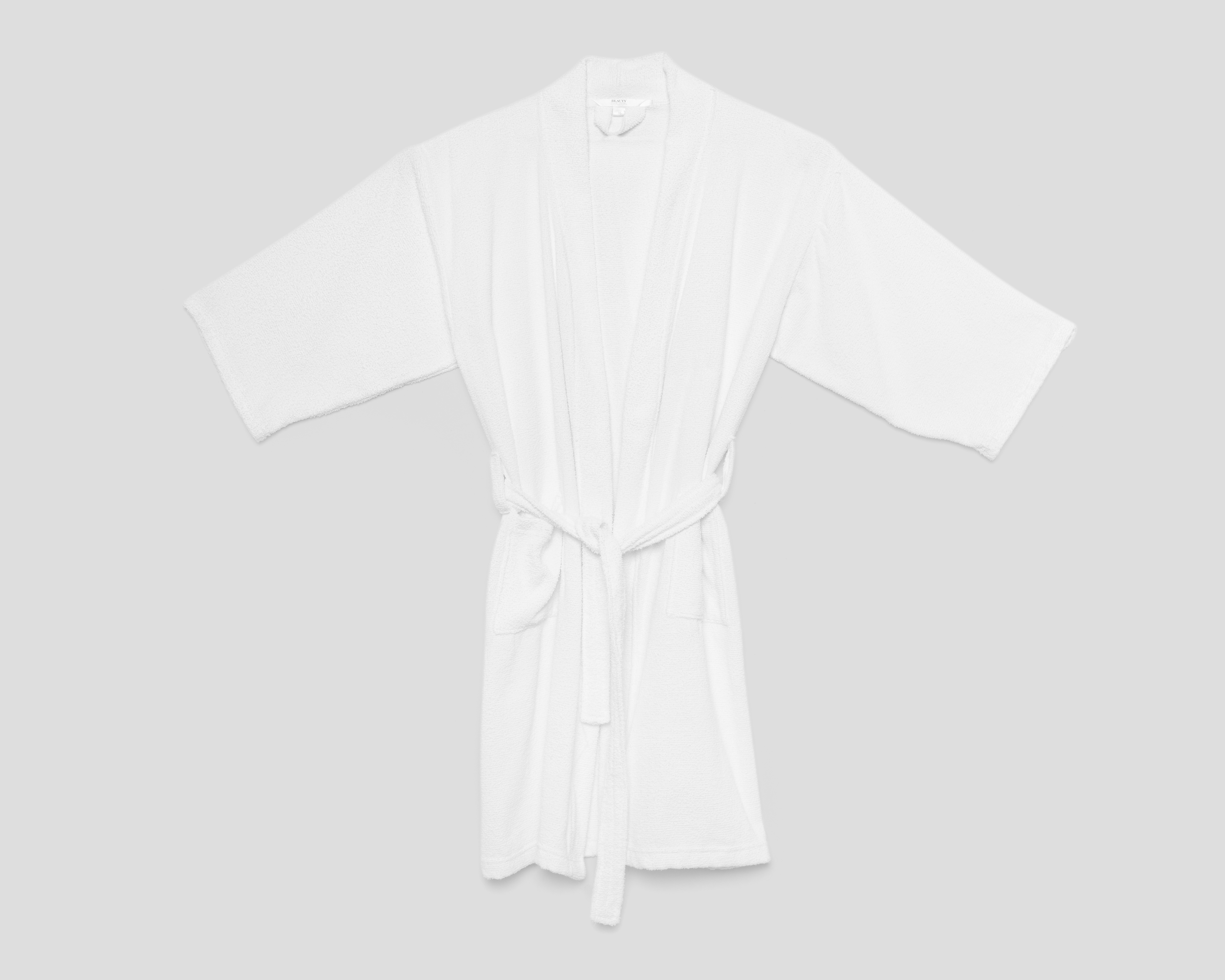 Foto 2 pulgar | Foto 1 | Bata de Baño Beauty Secret de Algodón para Mujer
