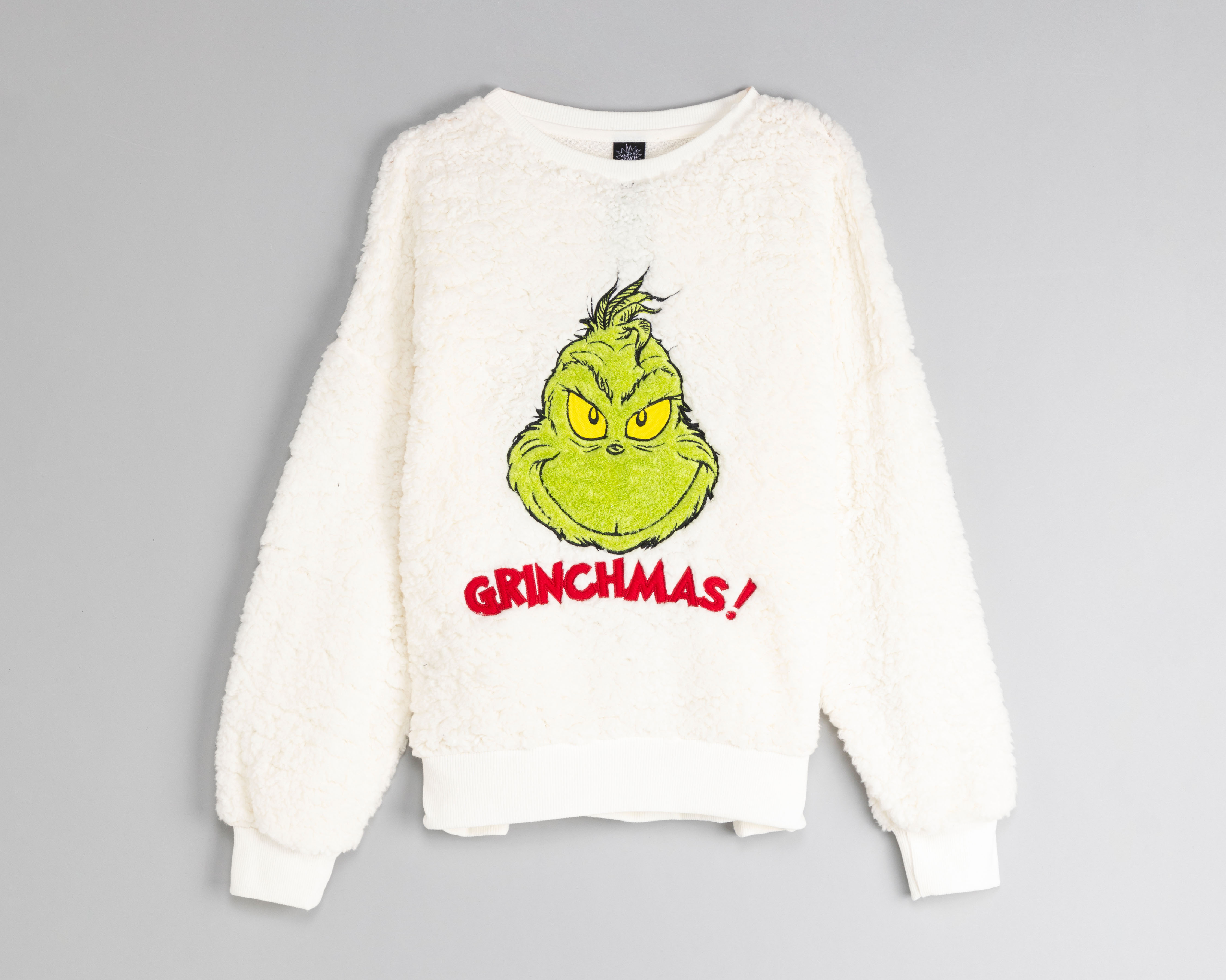 Foto 2 pulgar | Foto 1 | Sudadera Dr. Seuss Aborregada Blanca