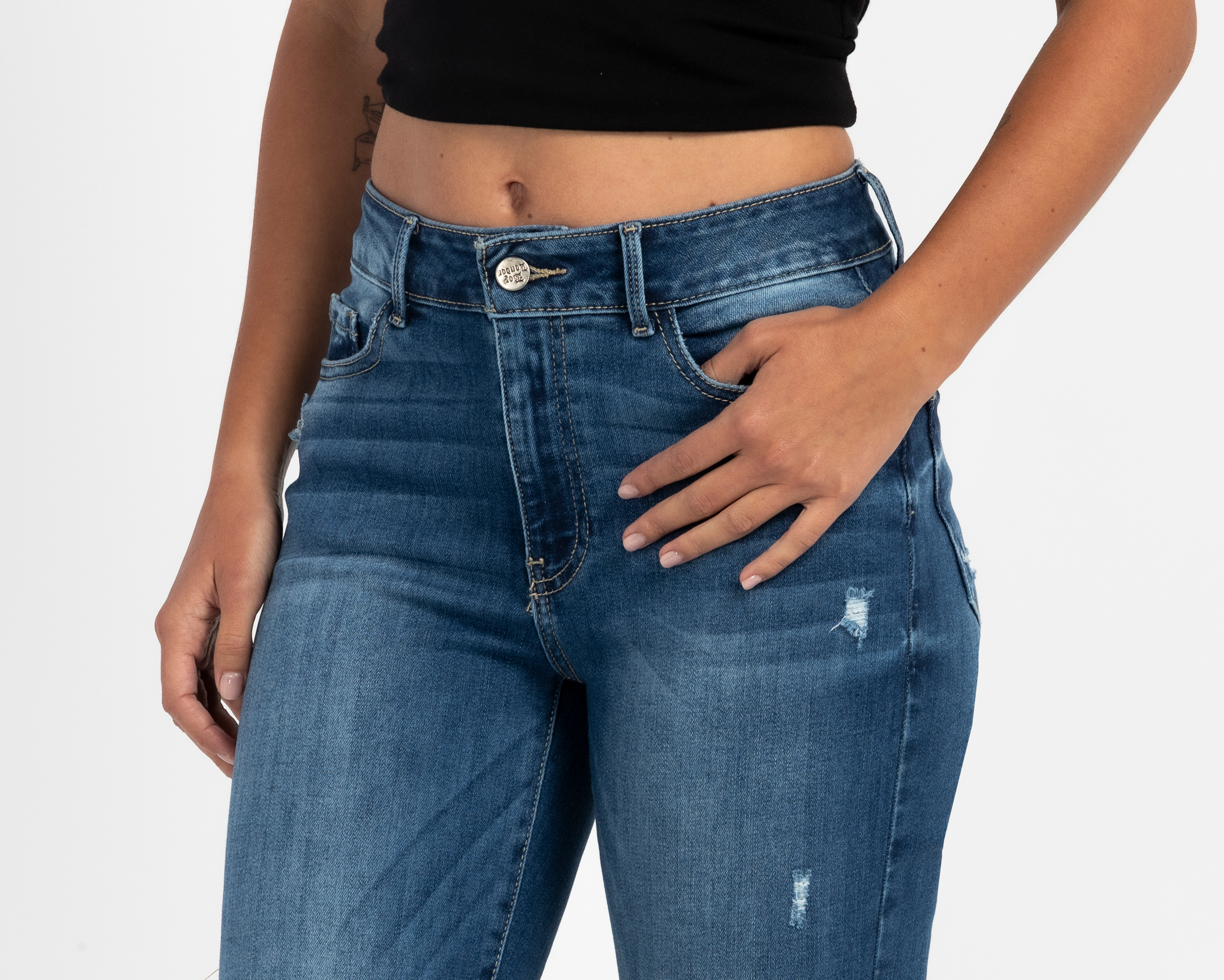 Foto 4 | Foto 4 | Jeans Recto Boy London para Mujer