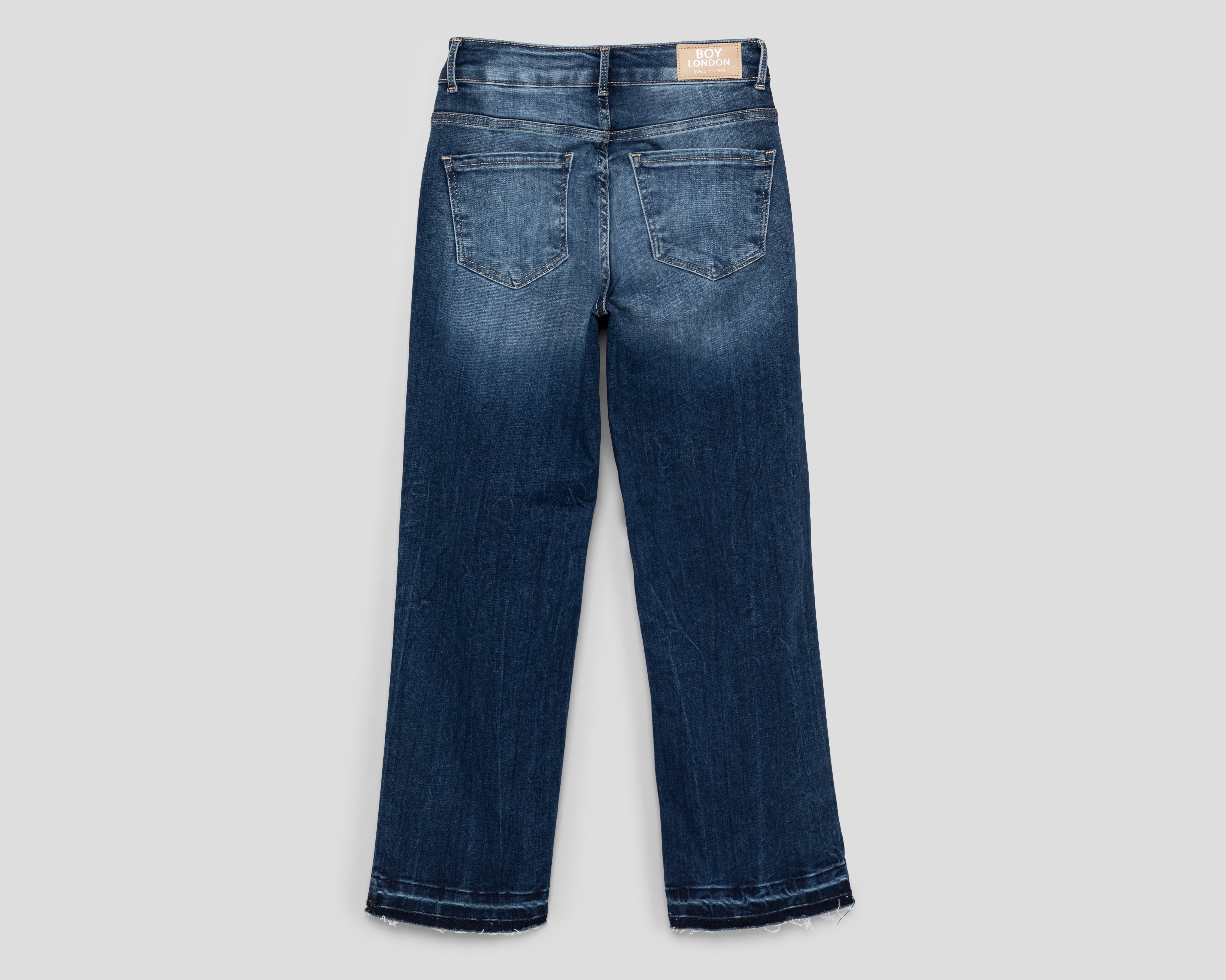 Foto 3 pulgar | Foto 2 | Jeans Recto Boy London para Mujer