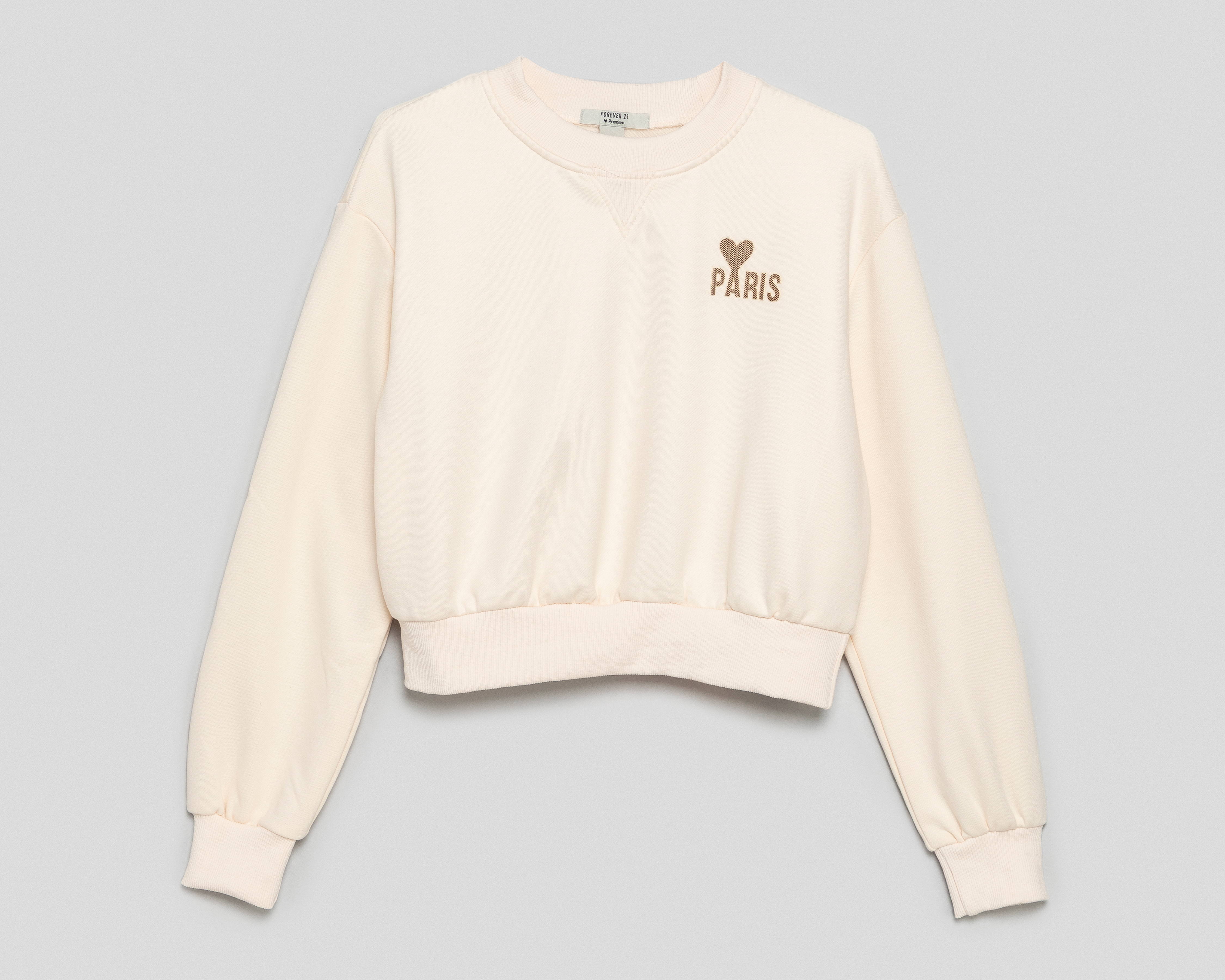 Sudadera Cuello Redondo Forever 21 para Mujer