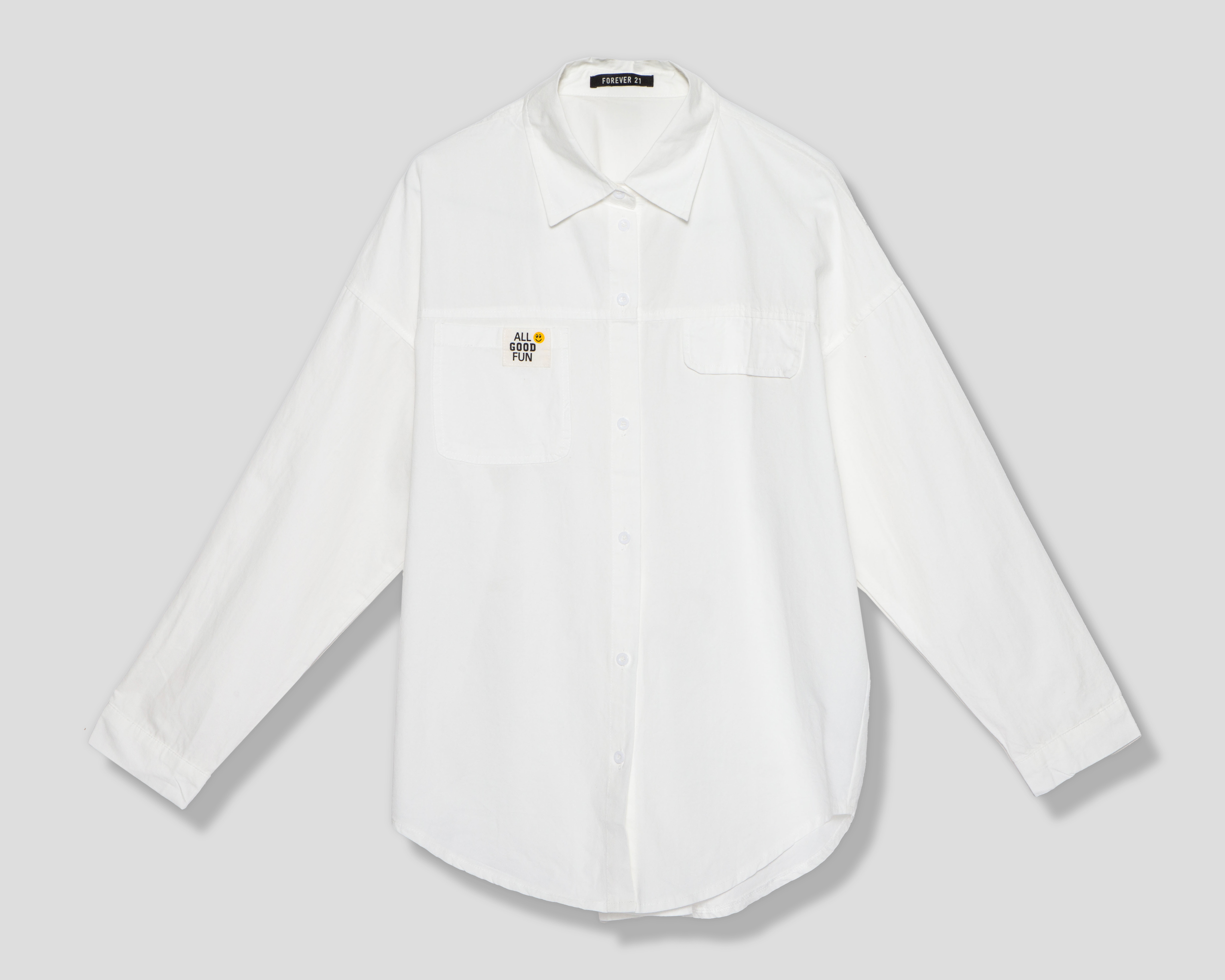 Foto 2 pulgar | Foto 1 | Blusa Manga Larga Forever 21 para Mujer