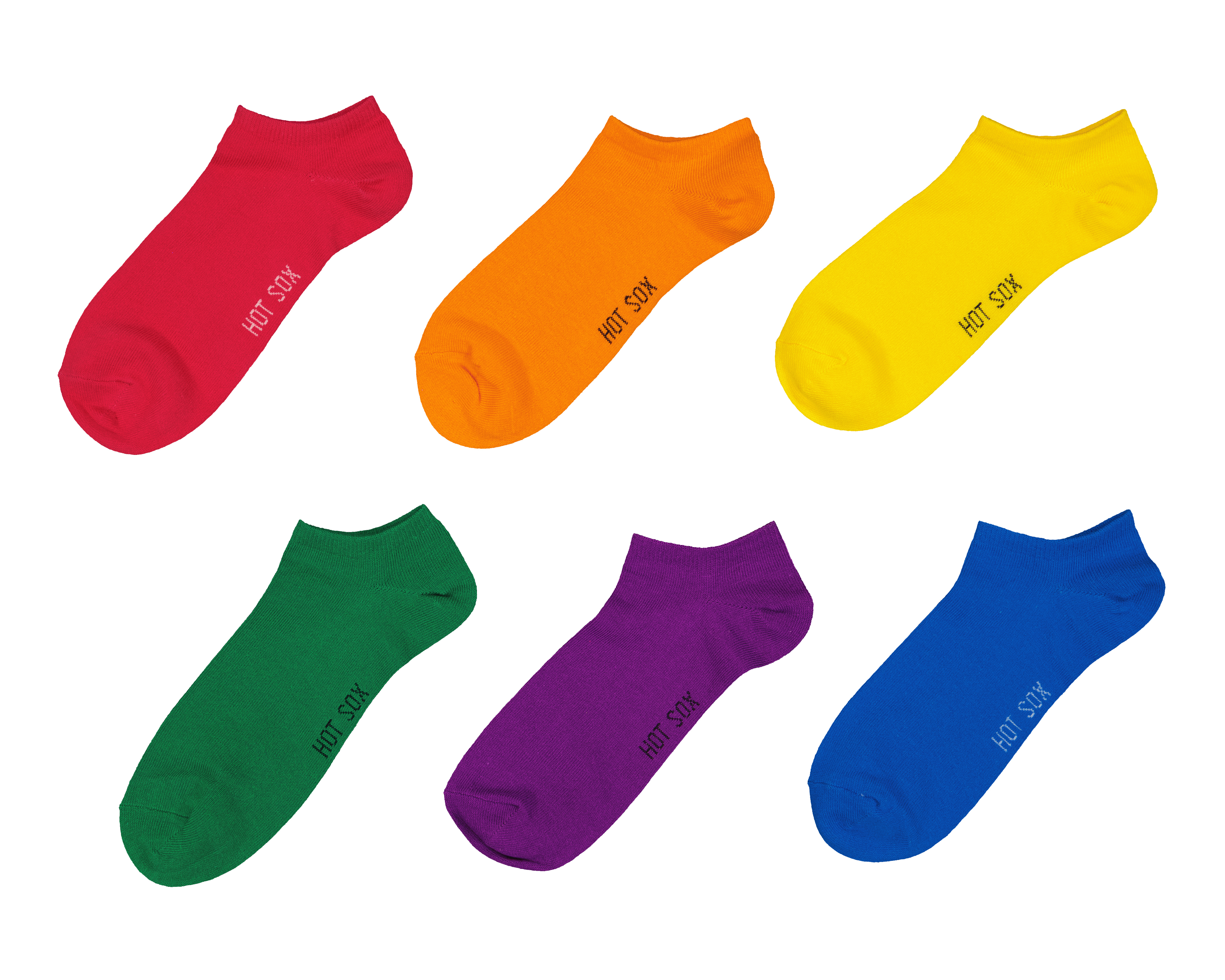 Foto 2 pulgar | Foto 1 | Calcetas Deportiva Hot Sox para Mujer 6 Pares