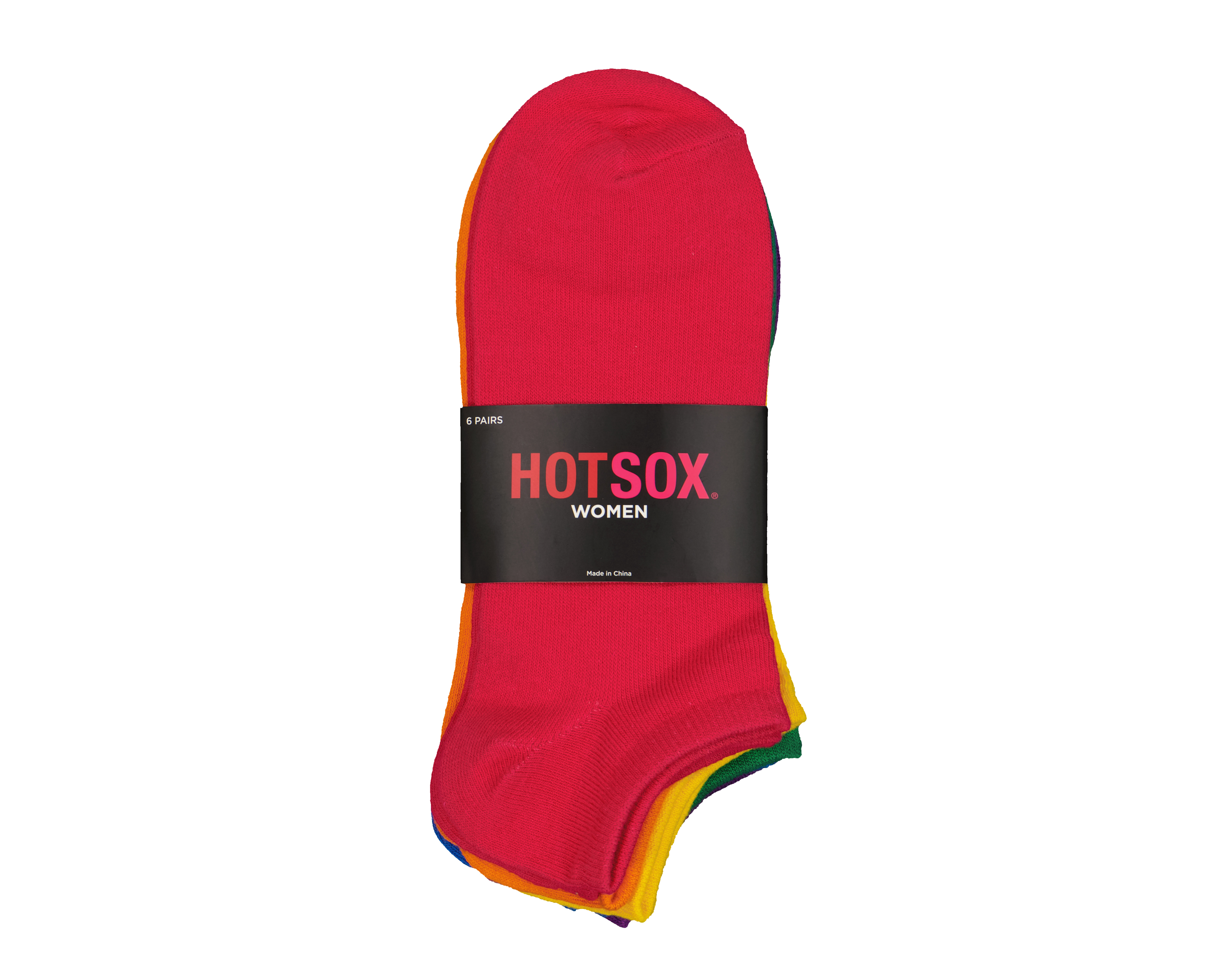Foto 4 pulgar | Foto 3 | Calcetas Deportiva Hot Sox para Mujer 6 Pares