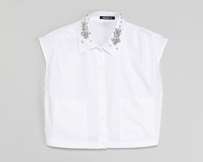 Foto 1 | Foto 1 | Blusa con Pedrería Forever 21 para Mujer