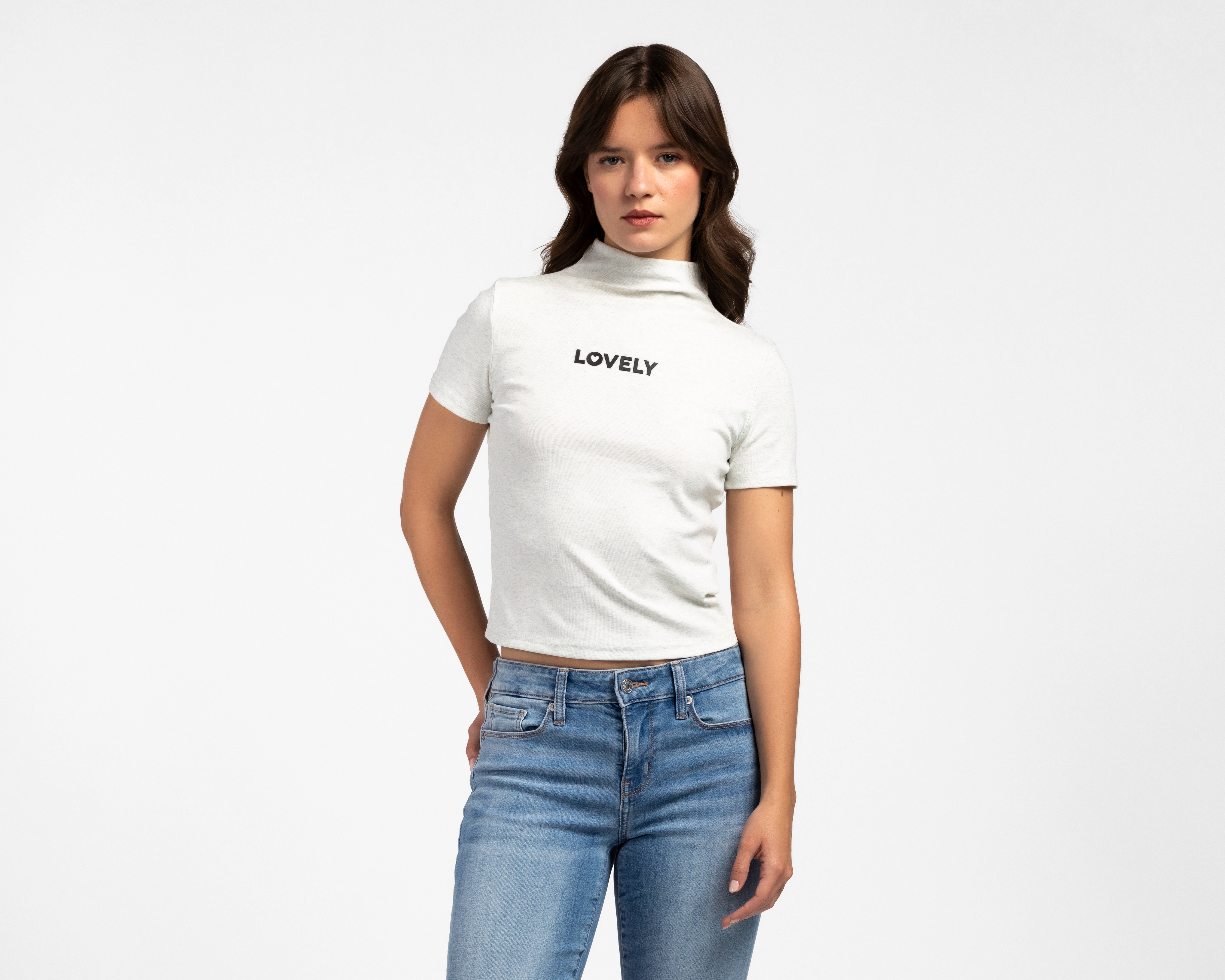 Foto 2 pulgar | Foto 1 | Playera Manga Corta Forever 21 para Mujer