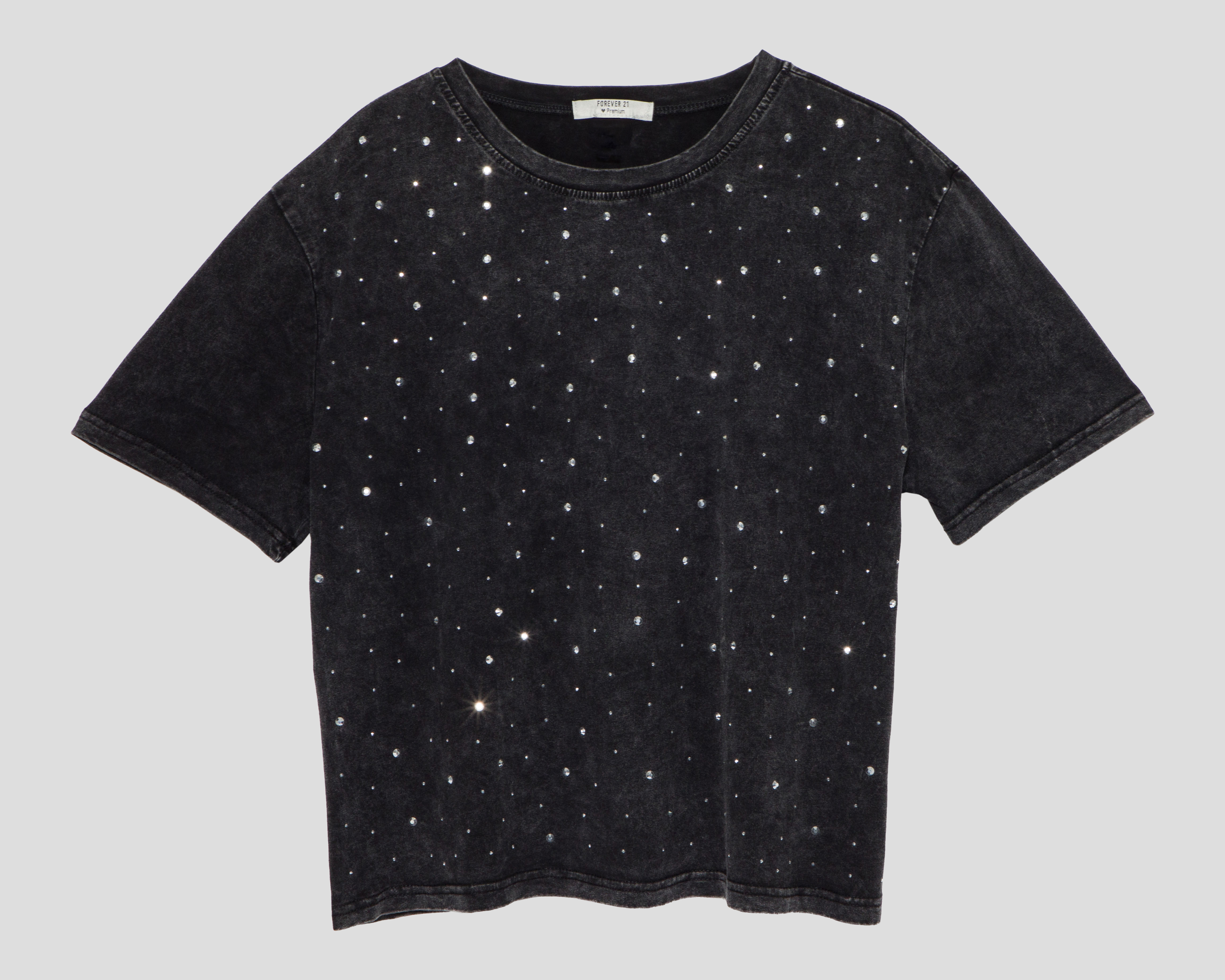 Playera Manga Corta Forever 21 Juvenil