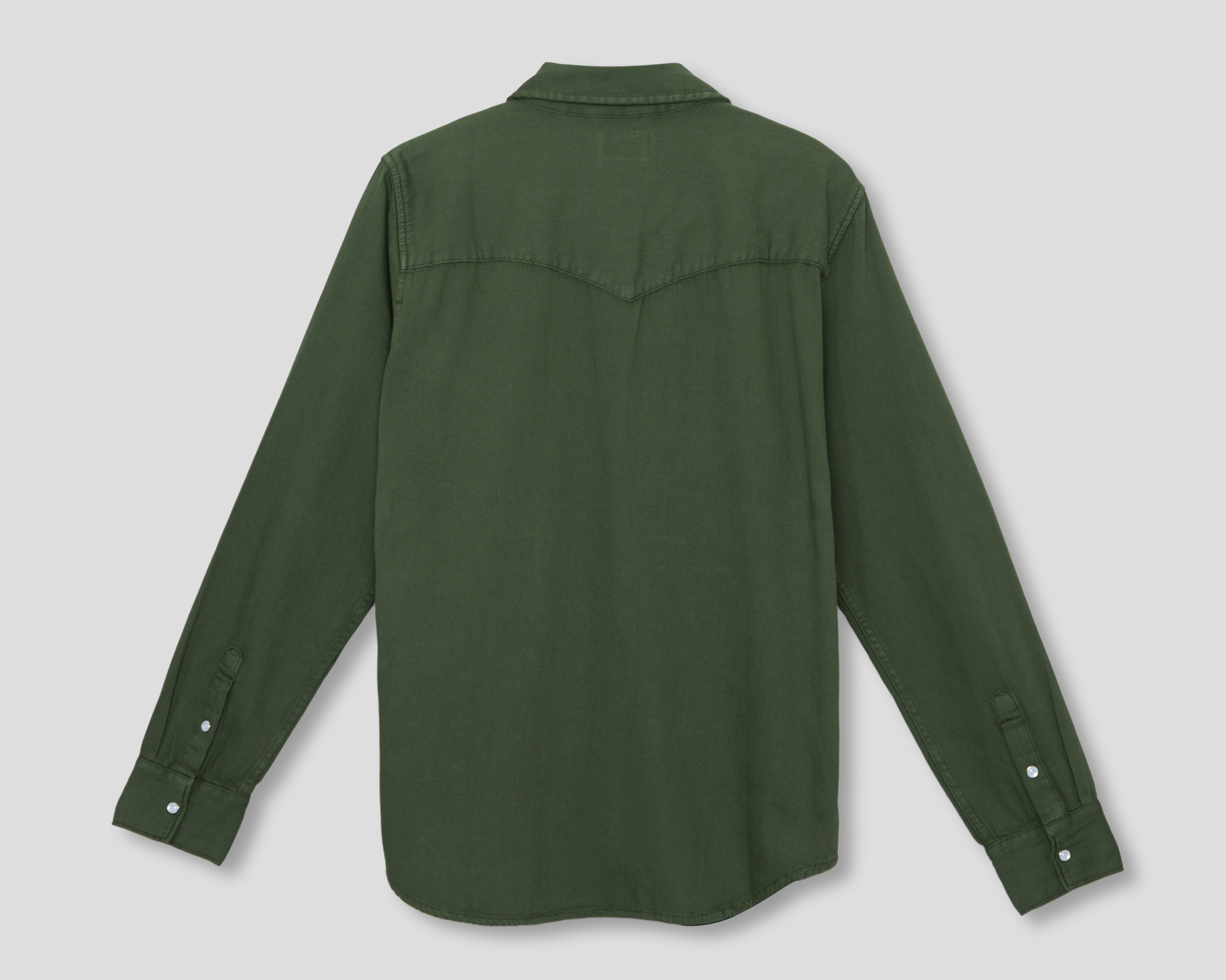 Foto 3 pulgar | Foto 2 | Camisa Levi's Verde para Mujer