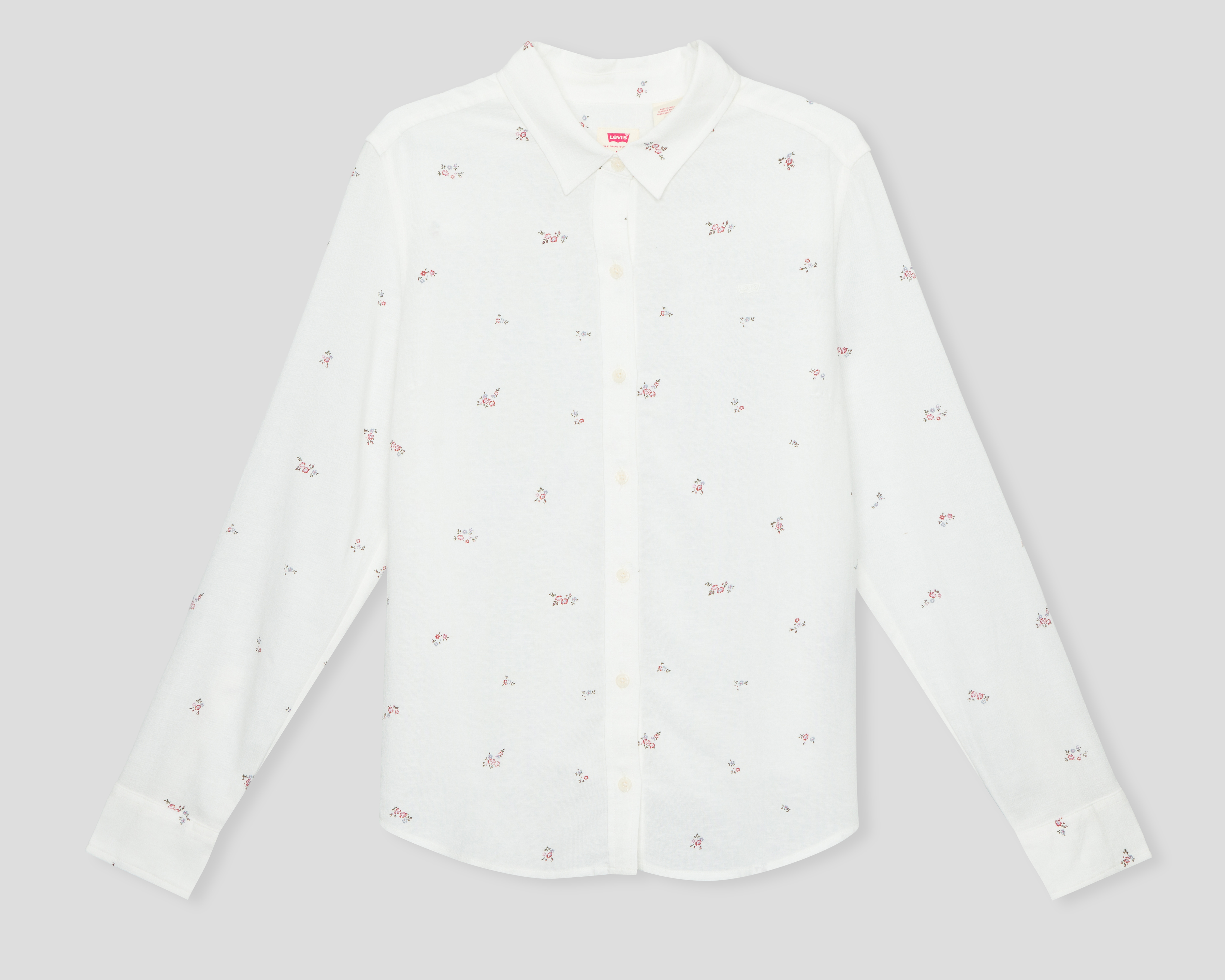 Foto 2 pulgar | Foto 1 | Camisa Floral Levi's para Mujer