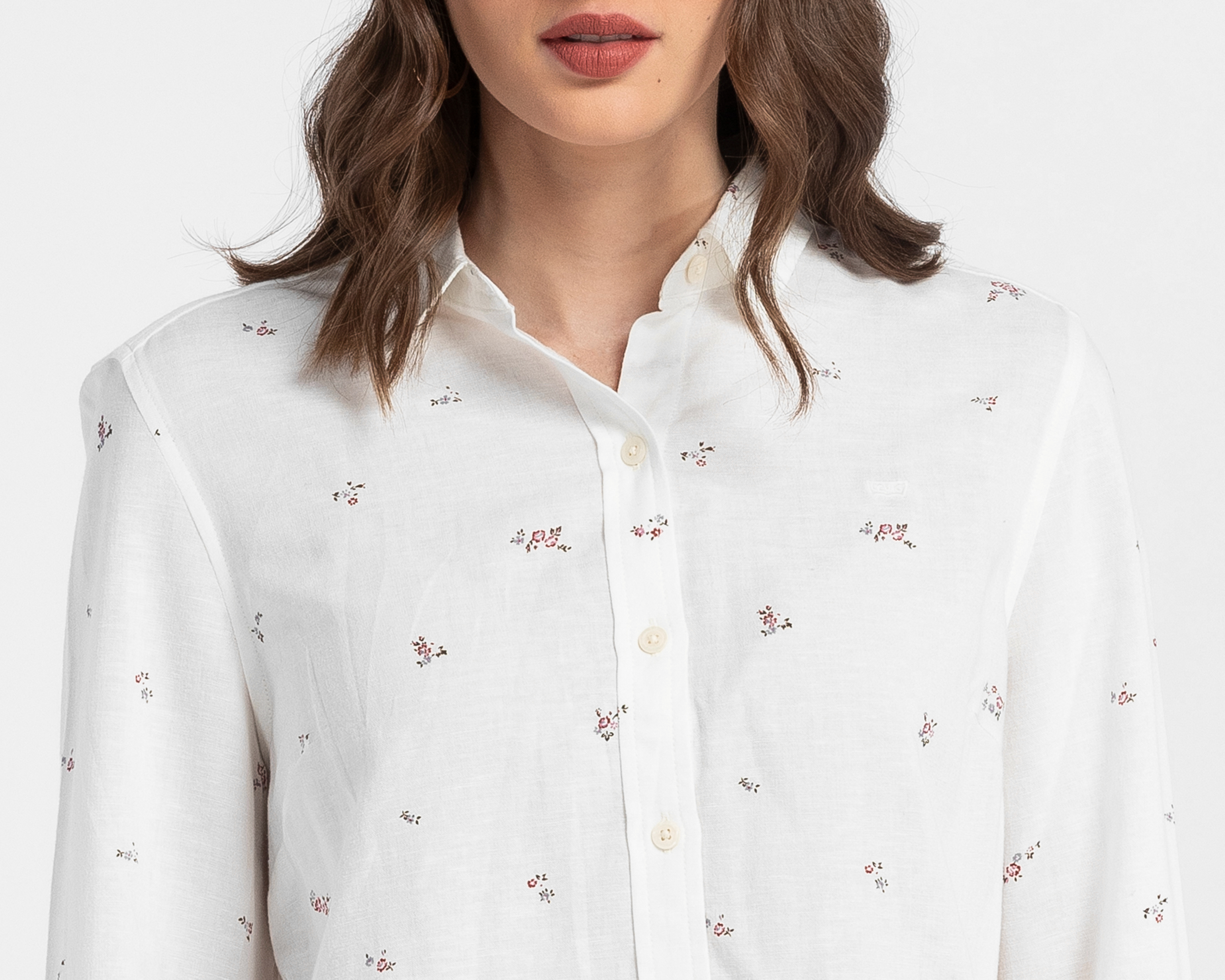 Foto 5 pulgar | Foto 4 | Camisa Floral Levi's para Mujer