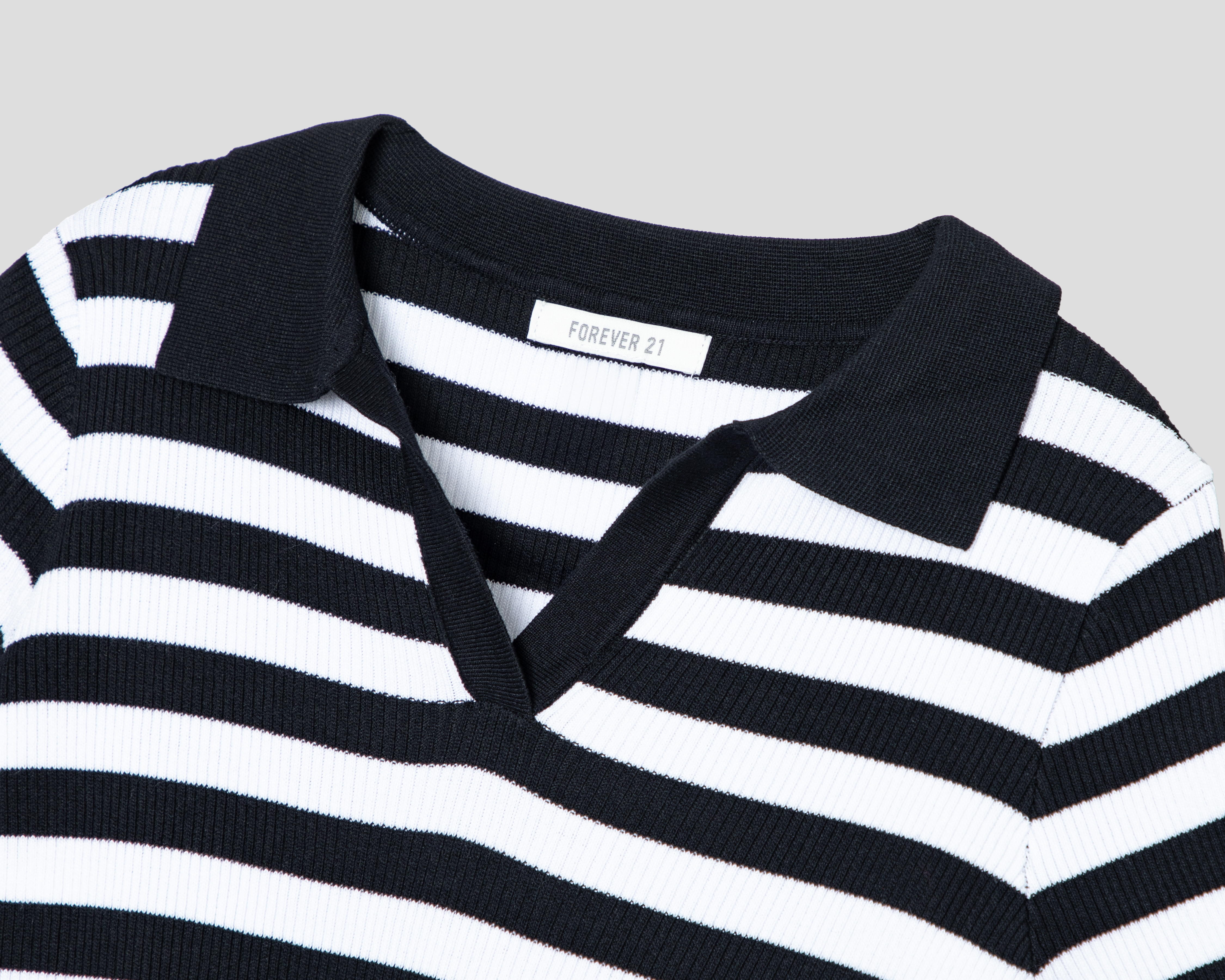 Foto 3 | Foto 3 | Playera Polo Forever 21 Negra Juvenil