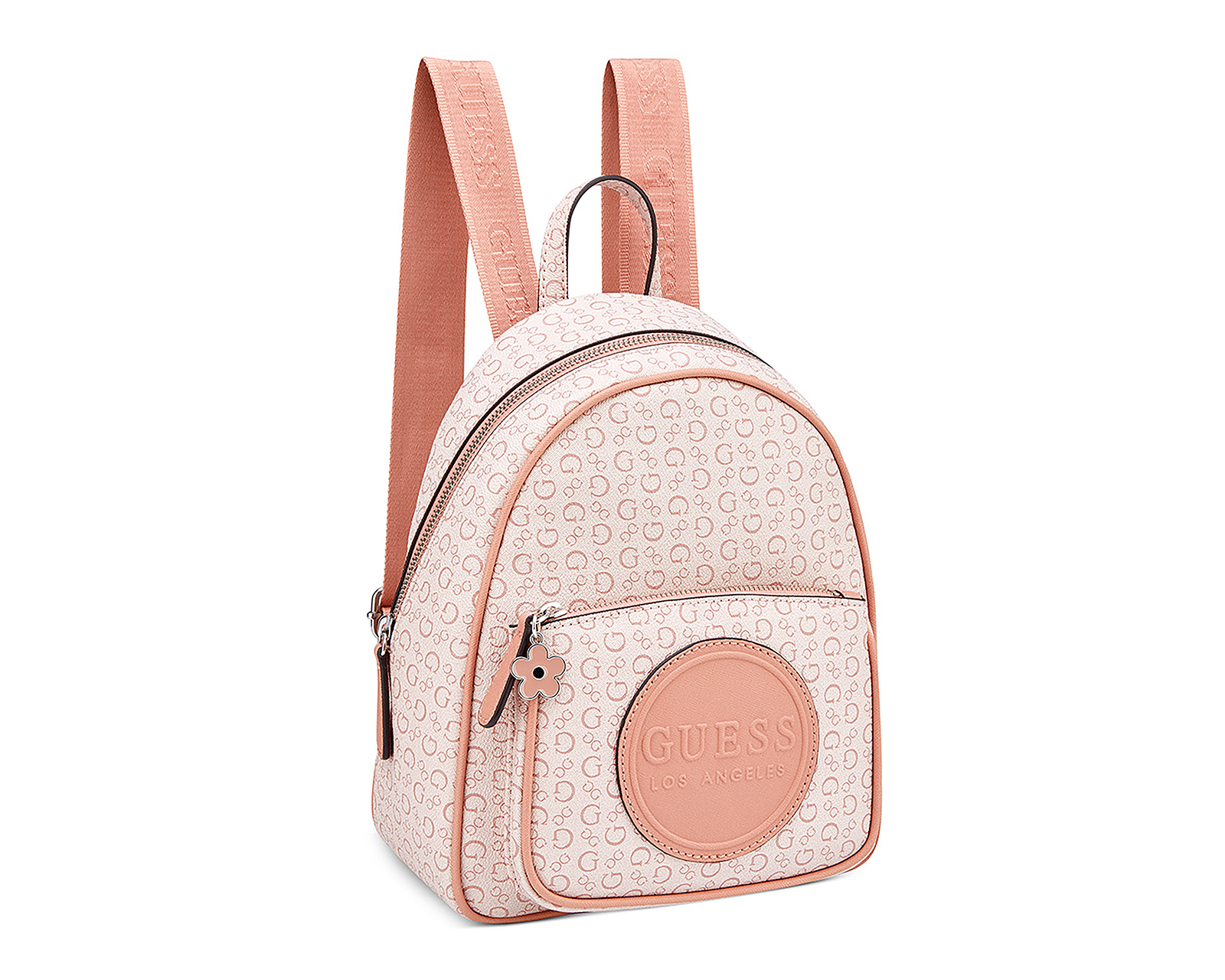 Foto 3 pulgar | Foto 2 | Mochila Guess Nessa Rosa