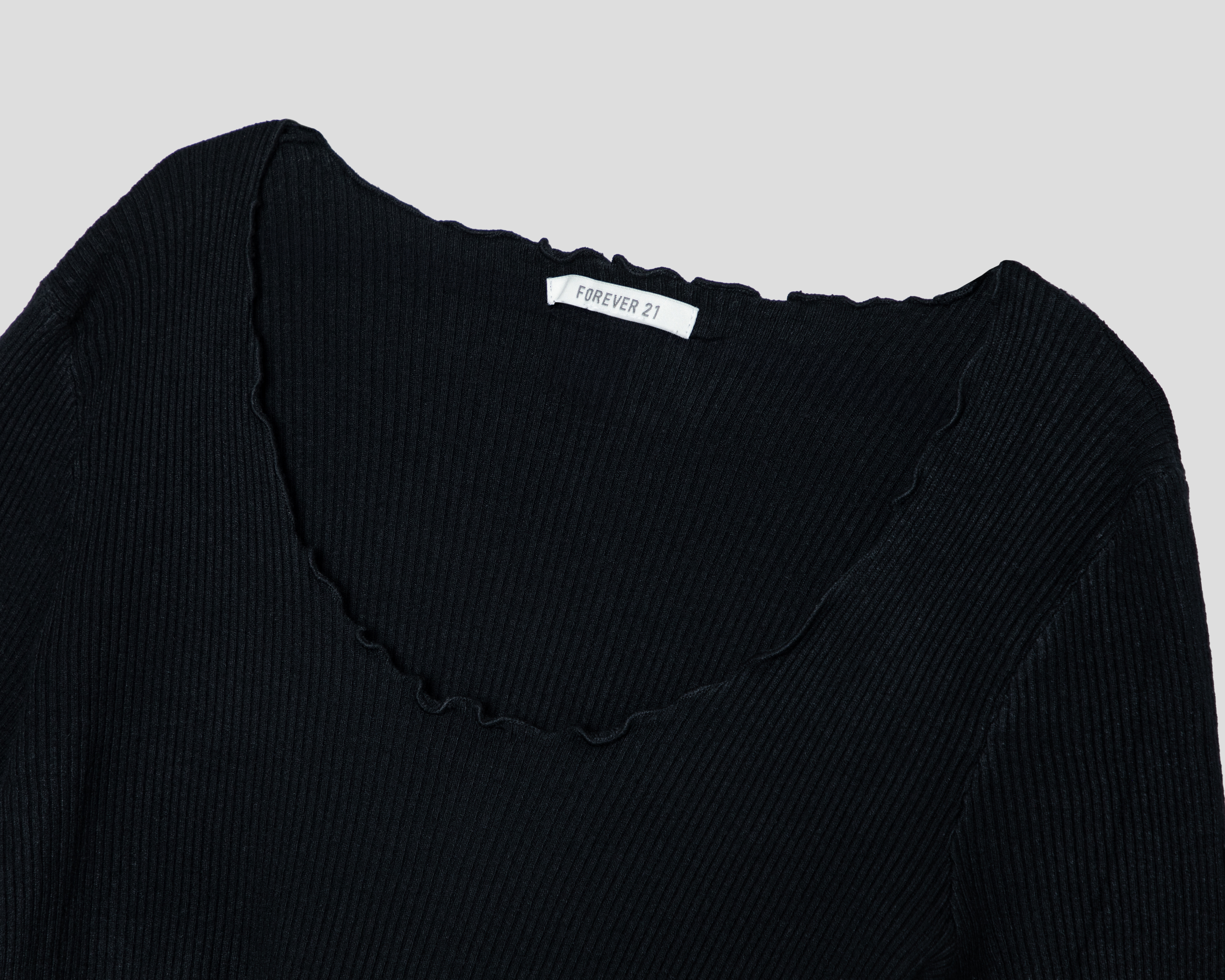 Foto 4 pulgar | Foto 3 | Playera Manga Larga Forever 21 para Mujer