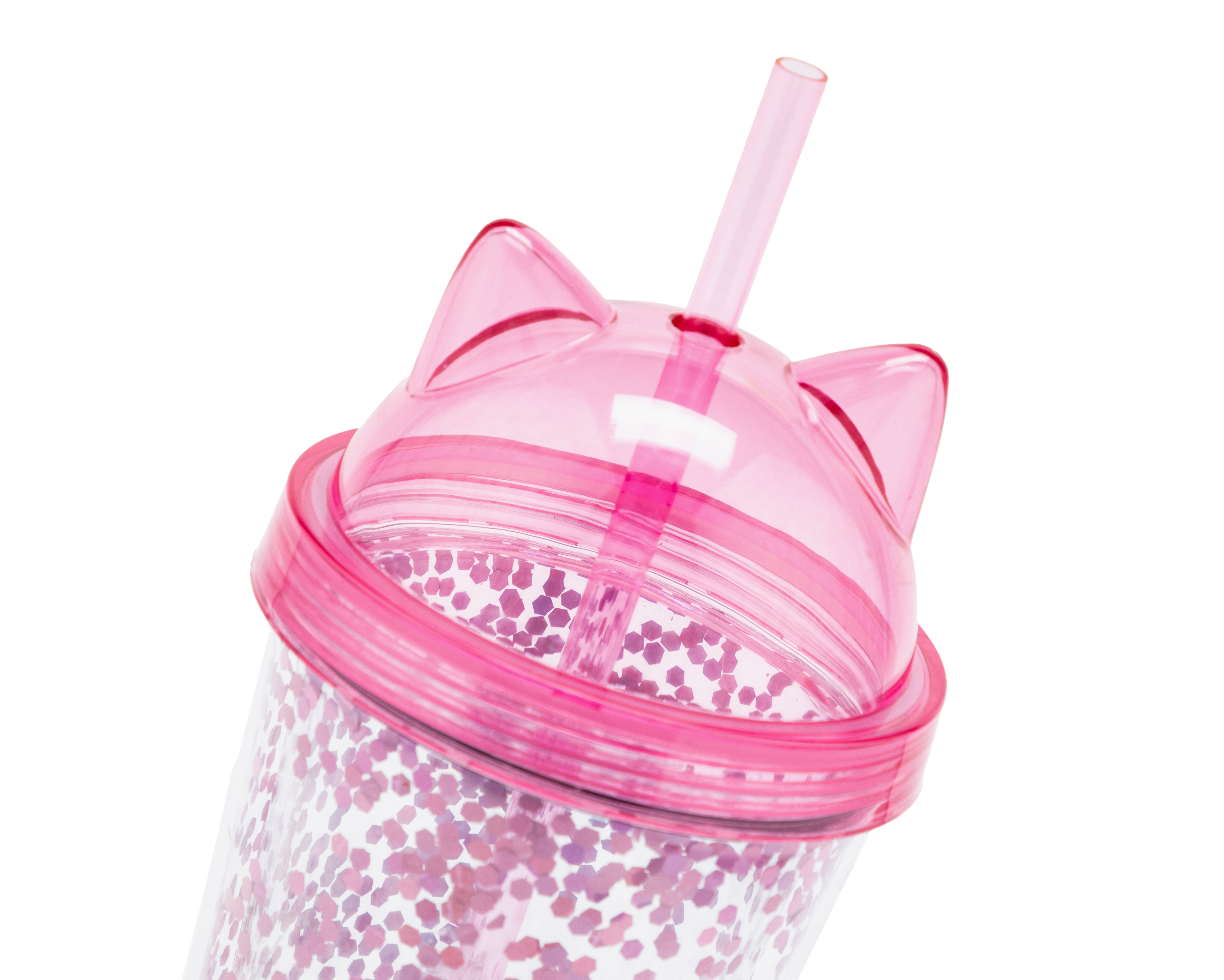 Foto 2 | Foto 2 | Vaso con Popote de Plástico 18 Forever 600 ml