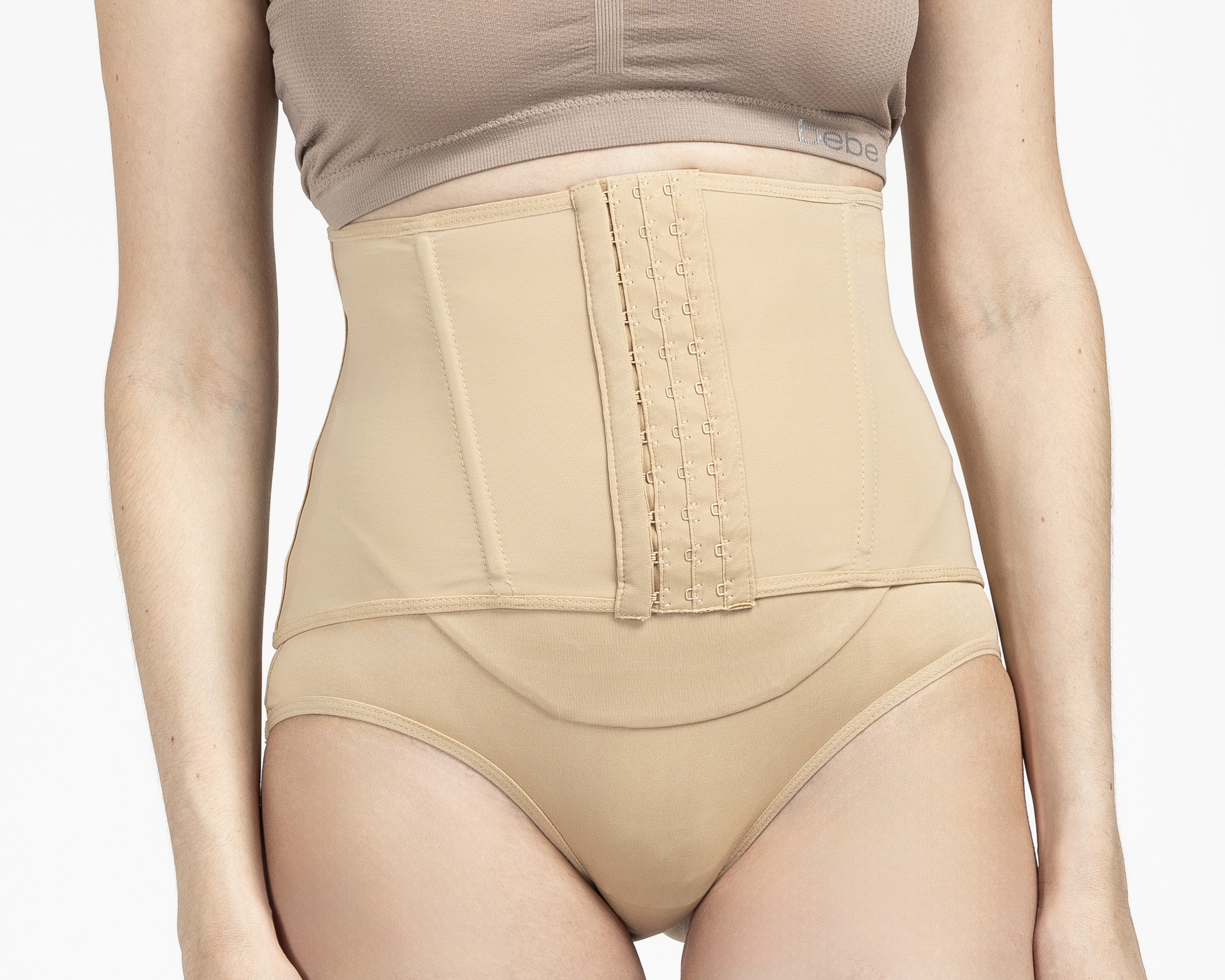 Foto 4 pulgar | Foto 3 | Faja Posparto Nude I Mom By New Form Mediana Compresión para Mujer