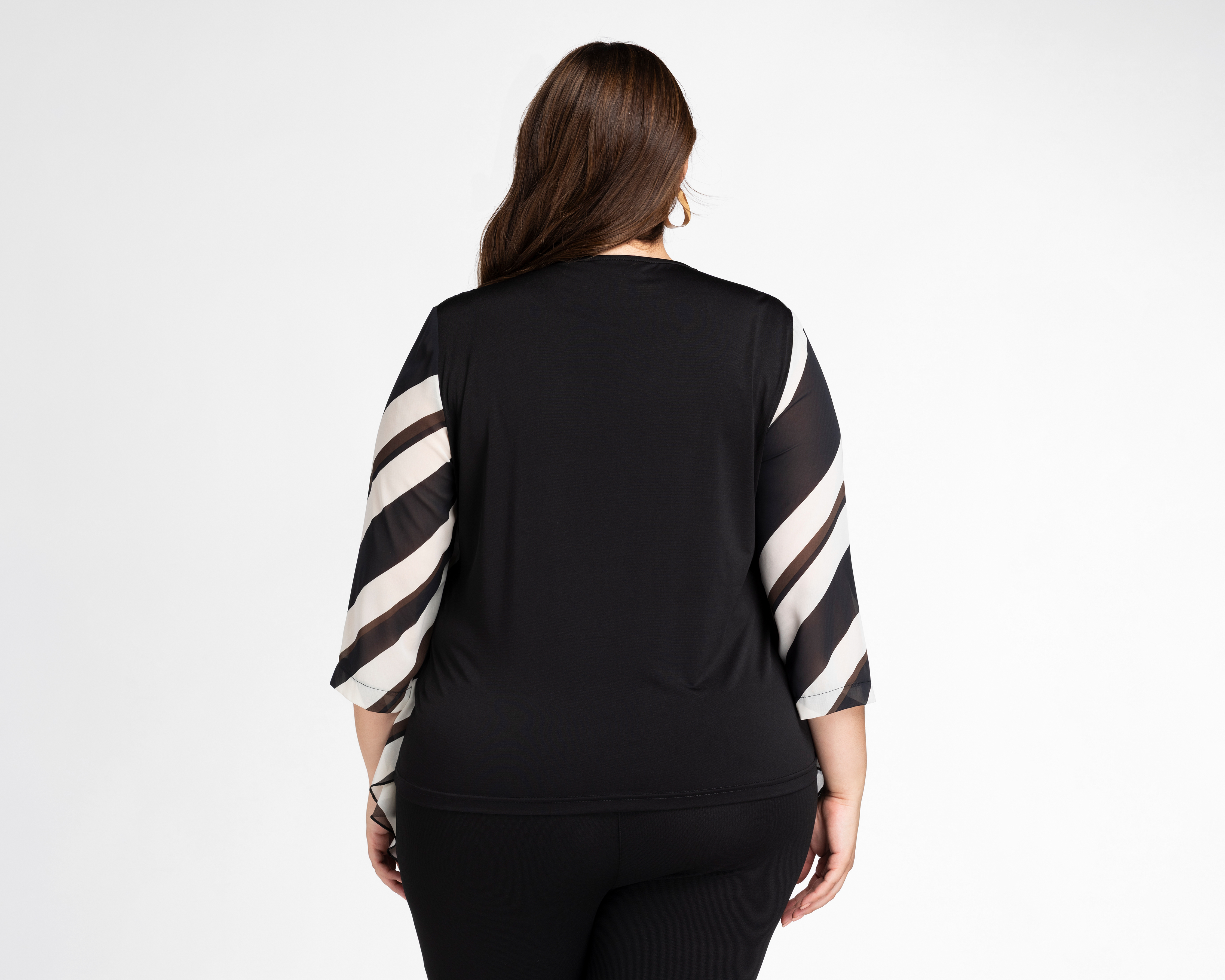 Foto 4 pulgar | Foto 3 | Blusa Lady Sun a Rayas para Mujer