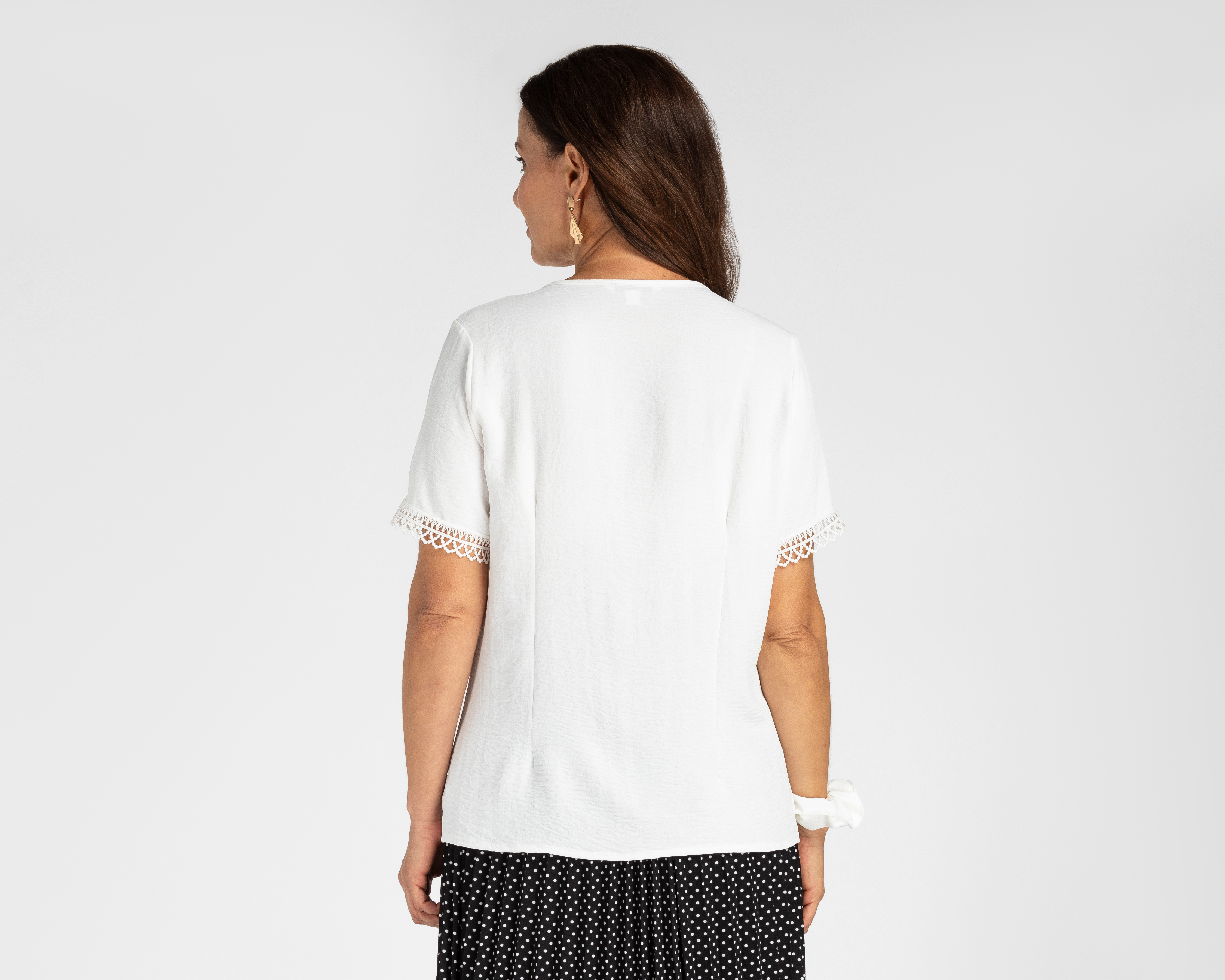 Foto 4 pulgar | Foto 3 | Blusa Lady Sun Manga Corta para Mujer