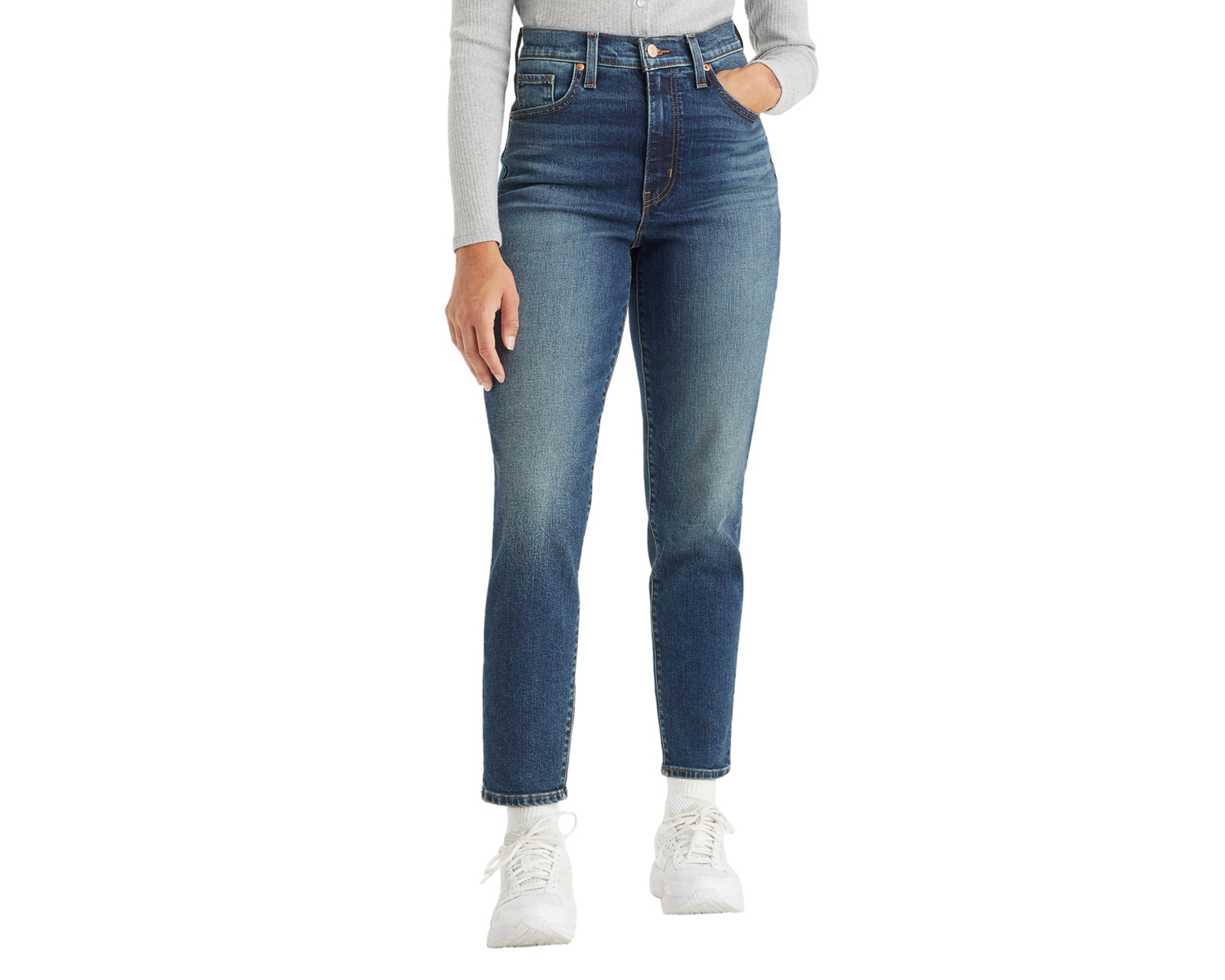 Foto 1 | Foto 1 | Jeans Levi's High Waisted Mom para Mujer