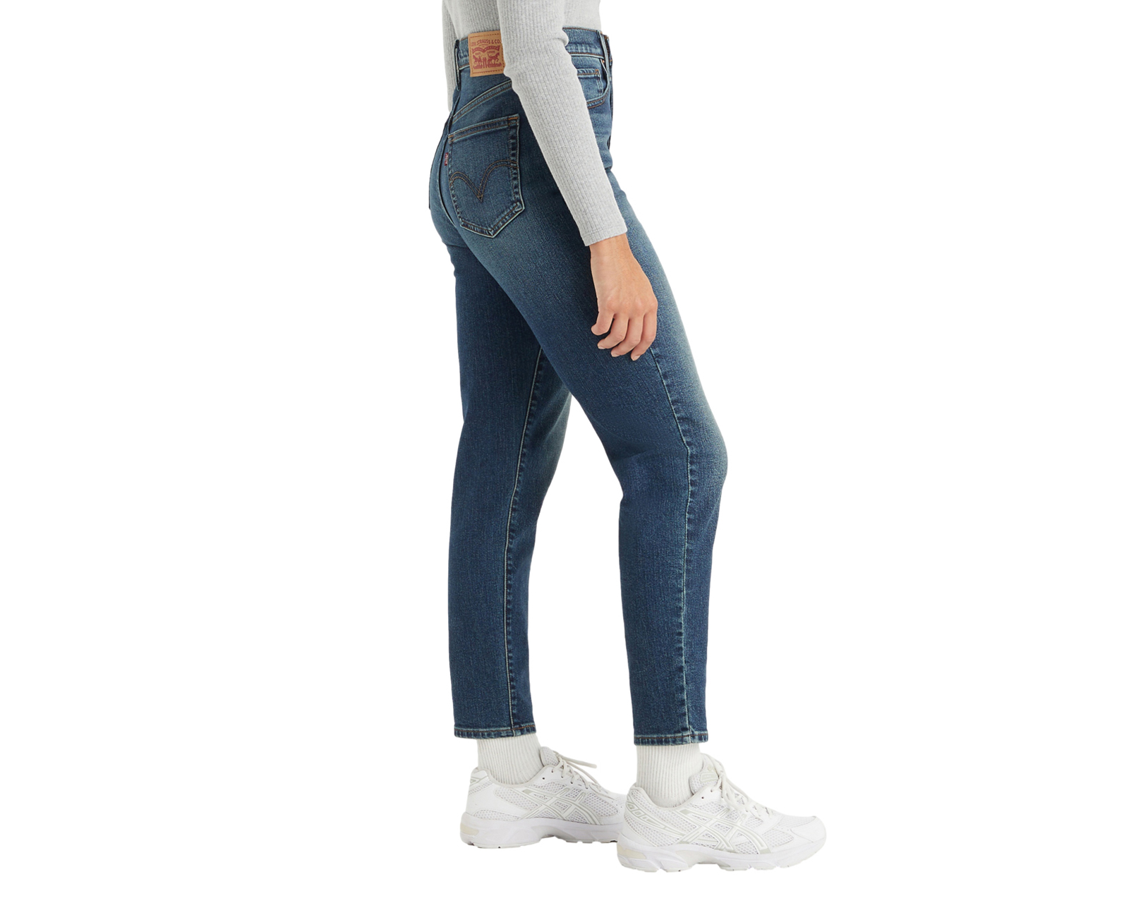 Foto 3 pulgar | Foto 2 | Jeans Levi's High Waisted Mom para Mujer