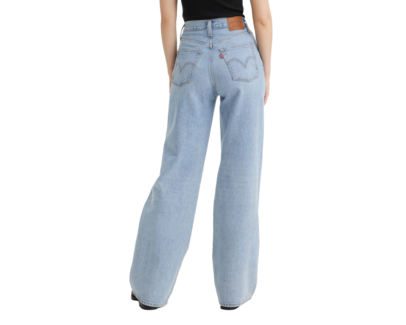 Foto 4 pulgar | Foto 3 | Jeans Levi's Ribcage Wide Leg para Mujer