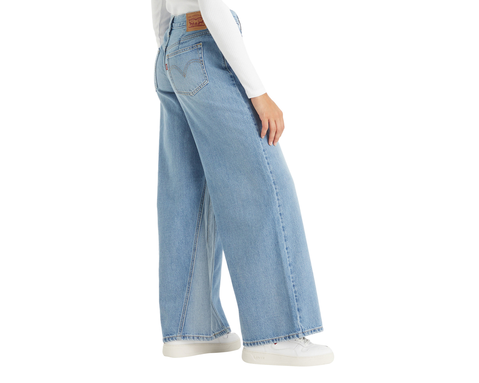 Foto 3 pulgar | Foto 2 | Jeans Levi's 94 Baggy Wide Leg para Mujer