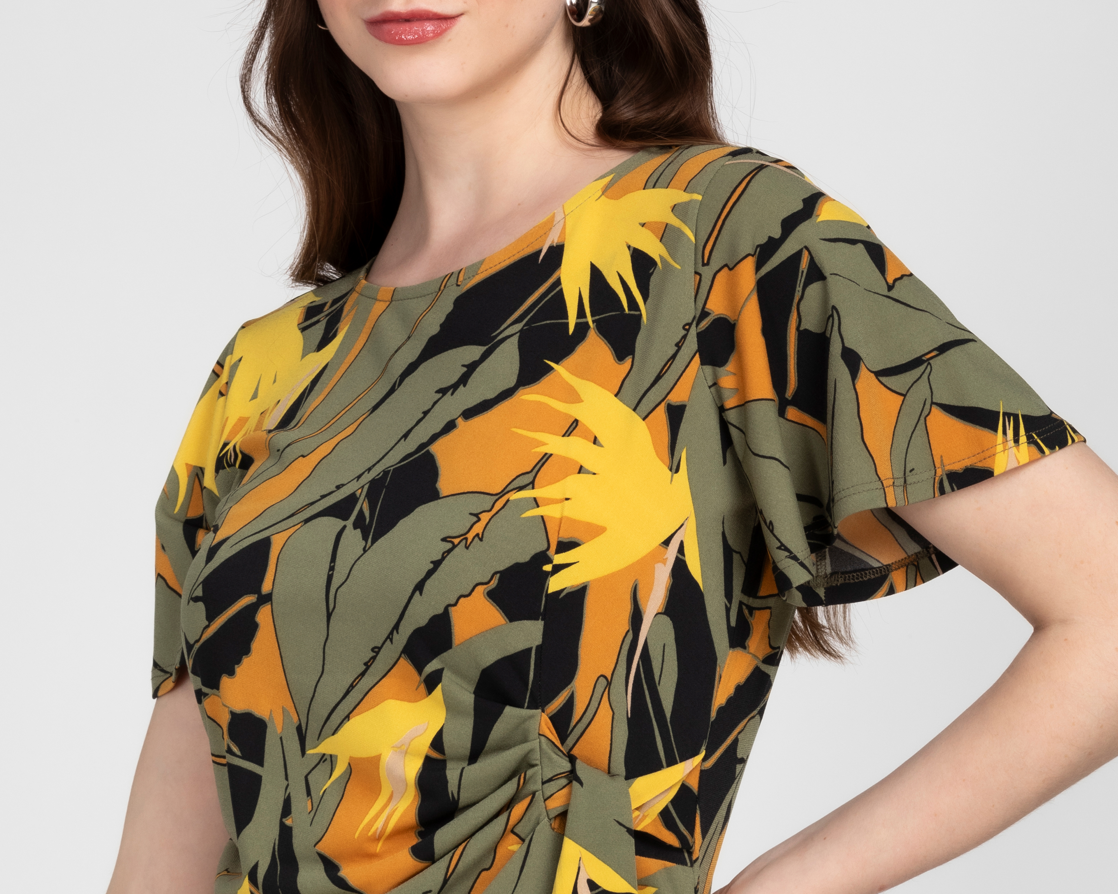 Foto 4 | Foto 4 | Blusa Sahara Manga Corta para Mujer