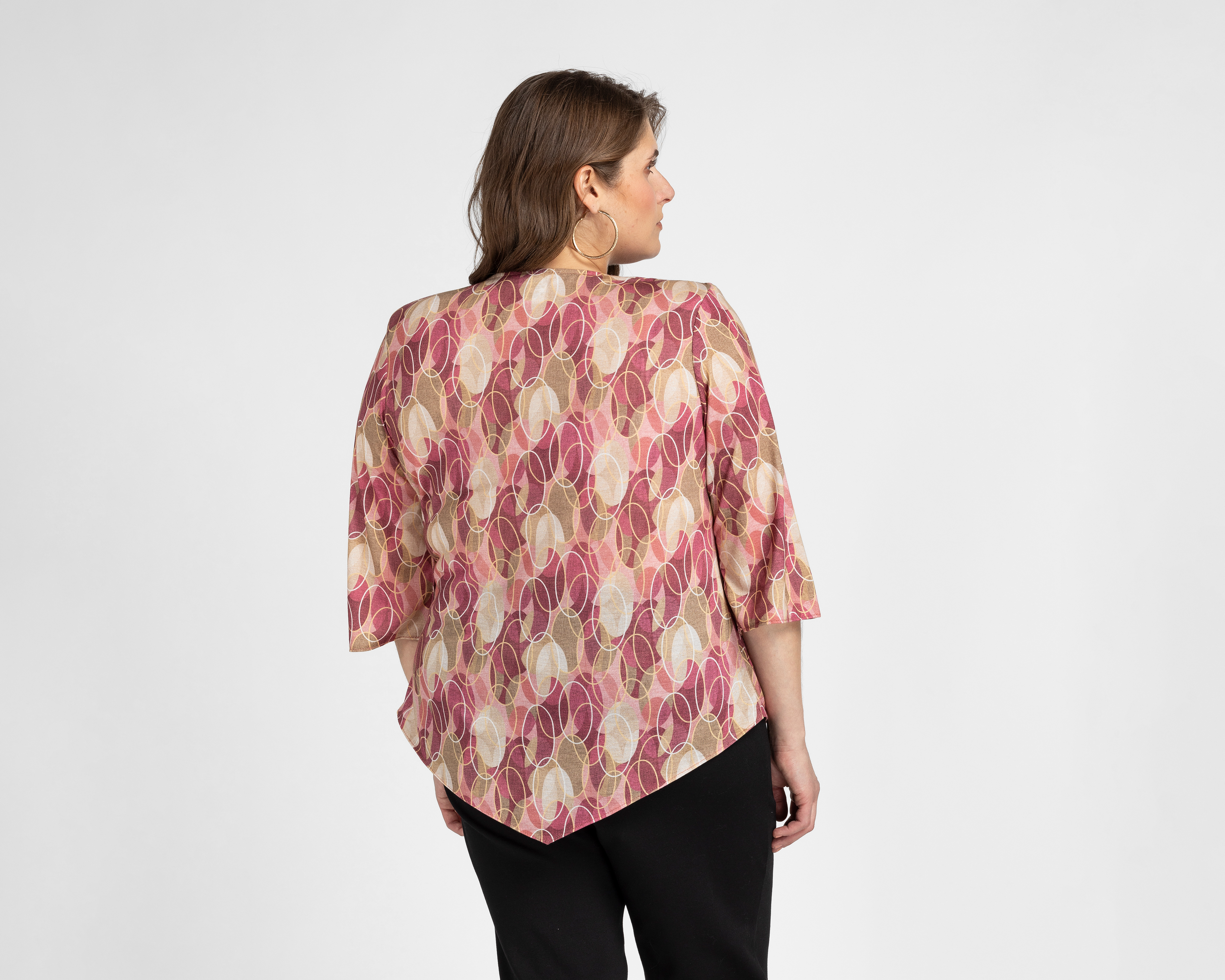 Foto 7 pulgar | Foto 6 | Blusa Paloma con Collar para Mujer