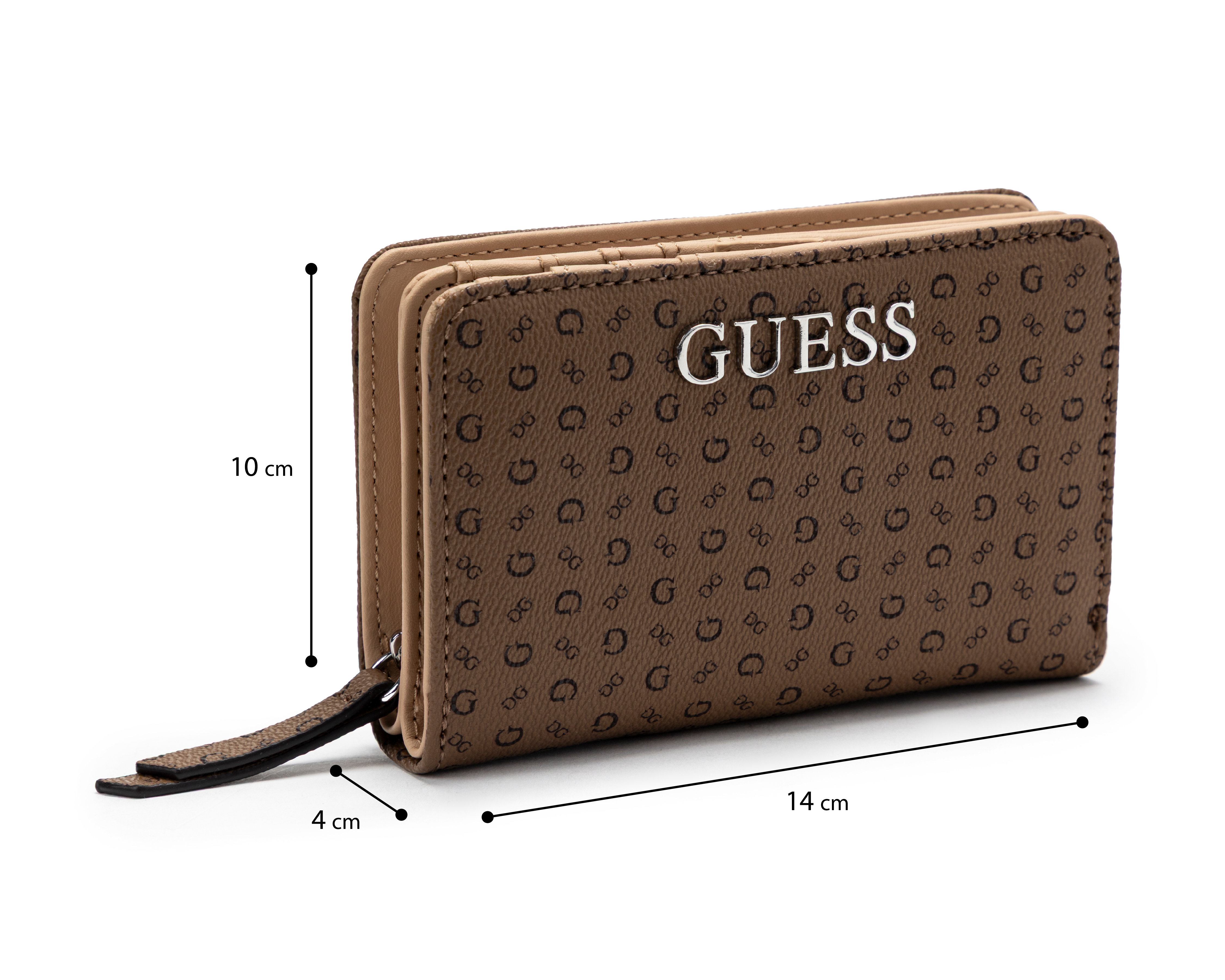 Foto 6 | Foto 6 | Cartera para Mujer Guess Café