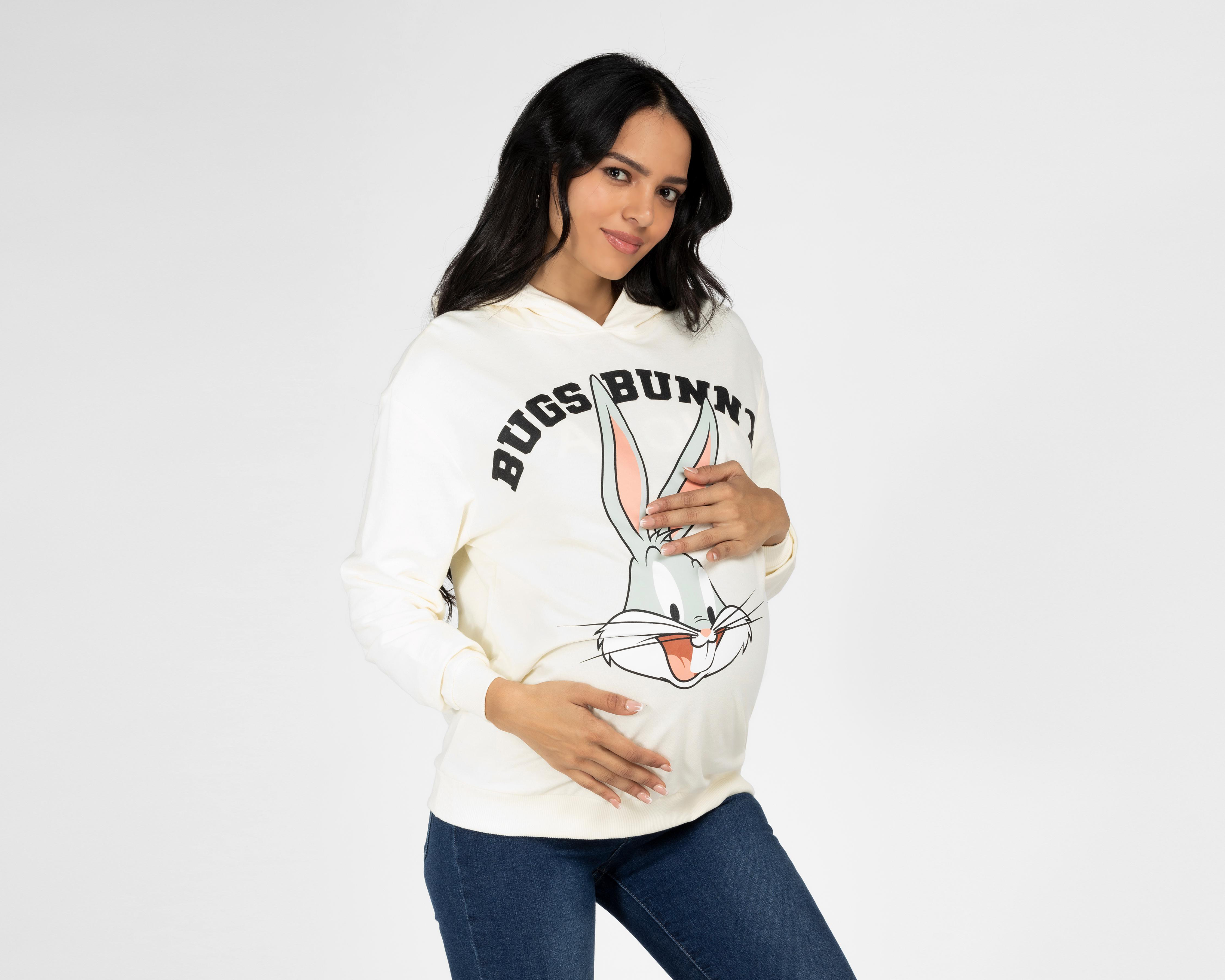 Foto 2 pulgar | Foto 1 | Sudadera Looney Tunes con Capucha