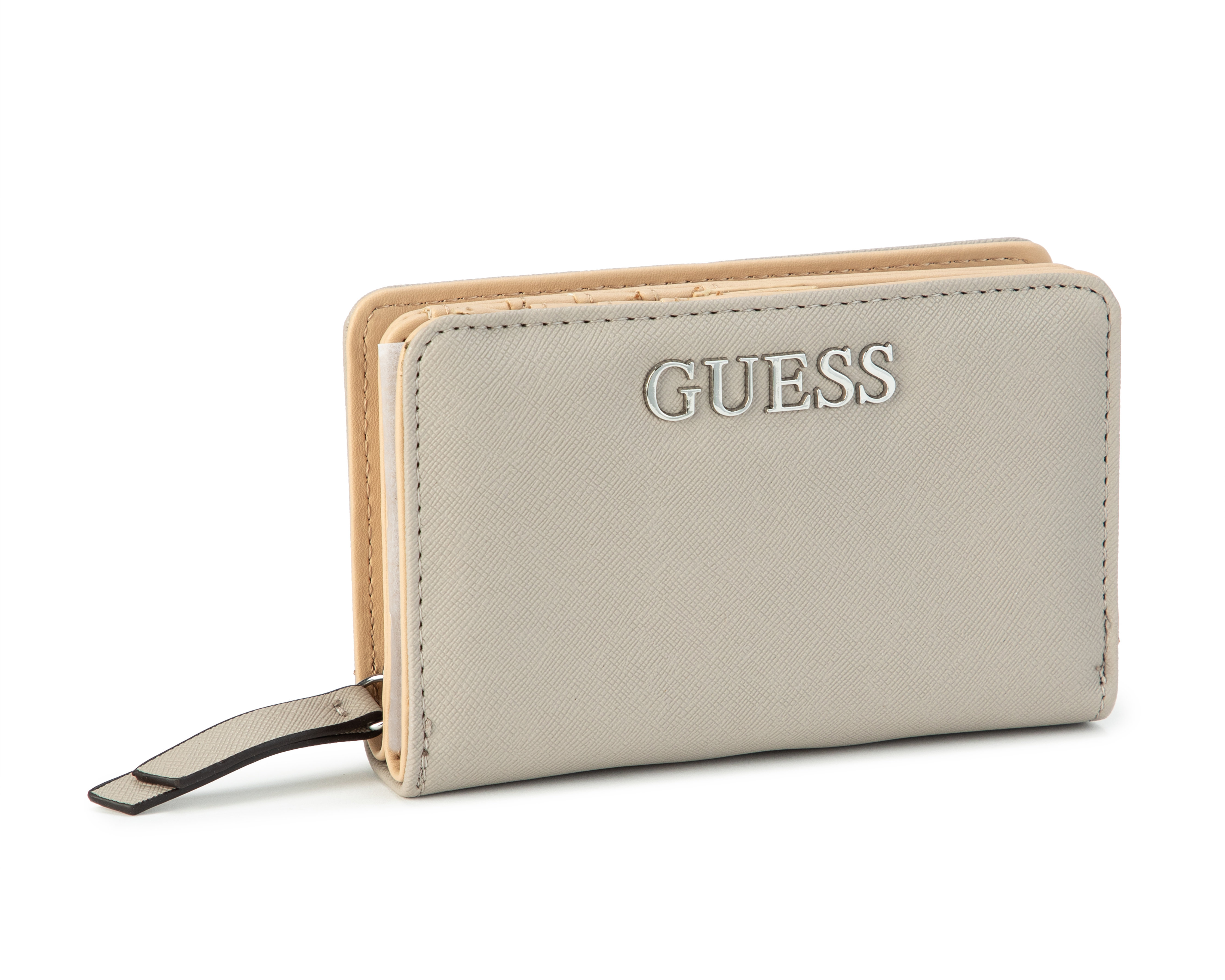 Foto 2 | Foto 2 | Cartera para Mujer Guess Café Claro