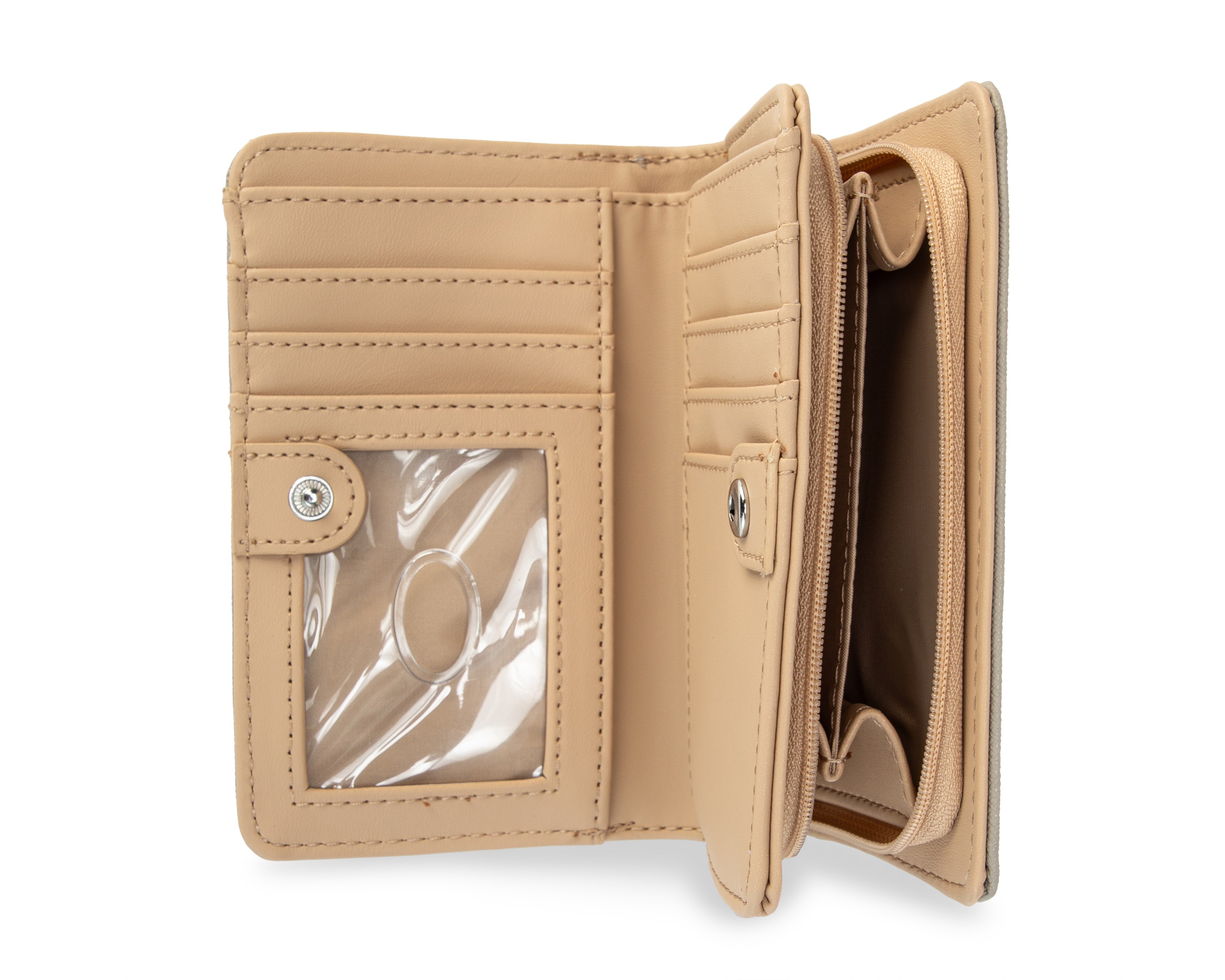 Foto 5 pulgar | Foto 4 | Cartera para Mujer Guess Café Claro