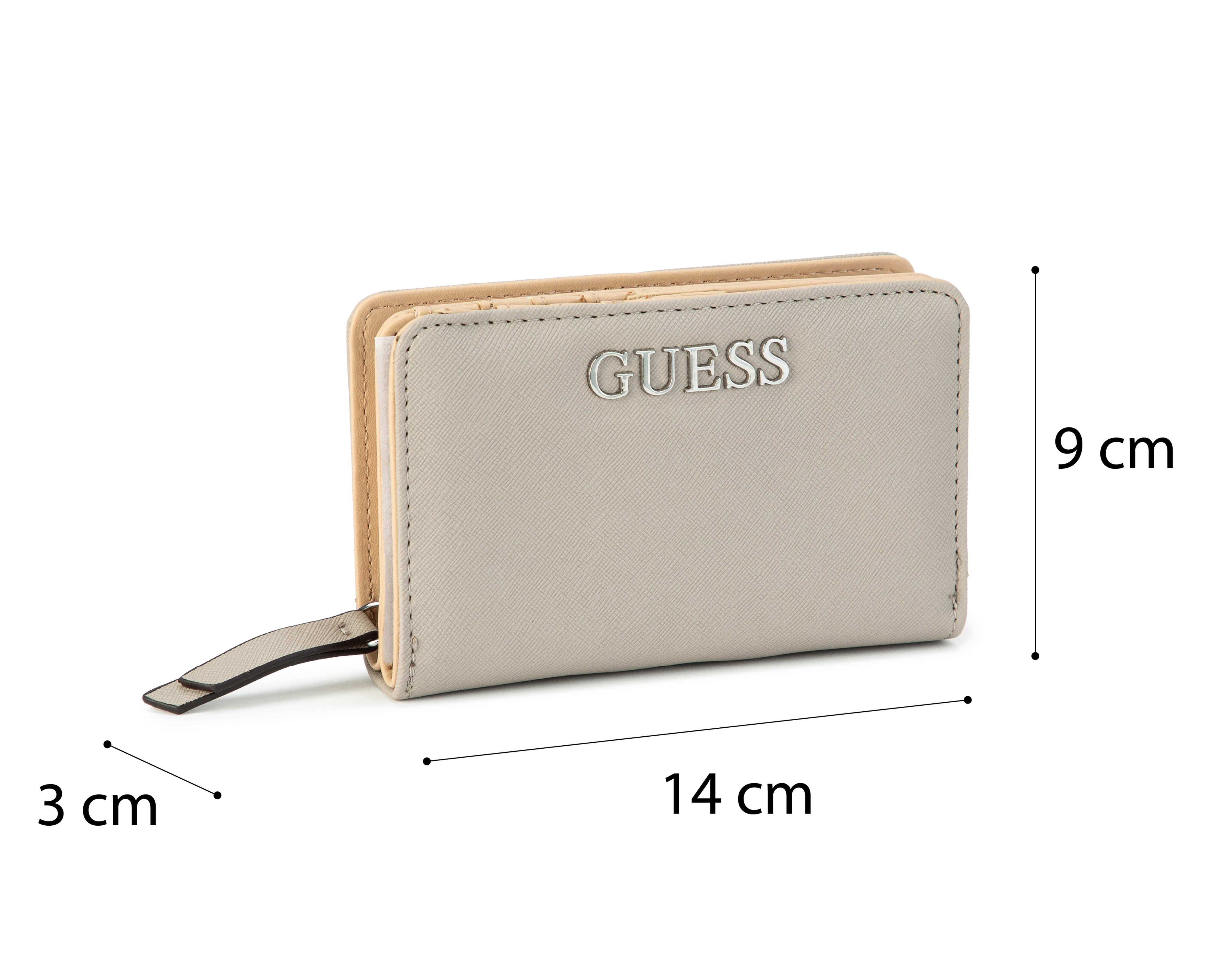 Foto 6 | Foto 6 | Cartera para Mujer Guess Café Claro