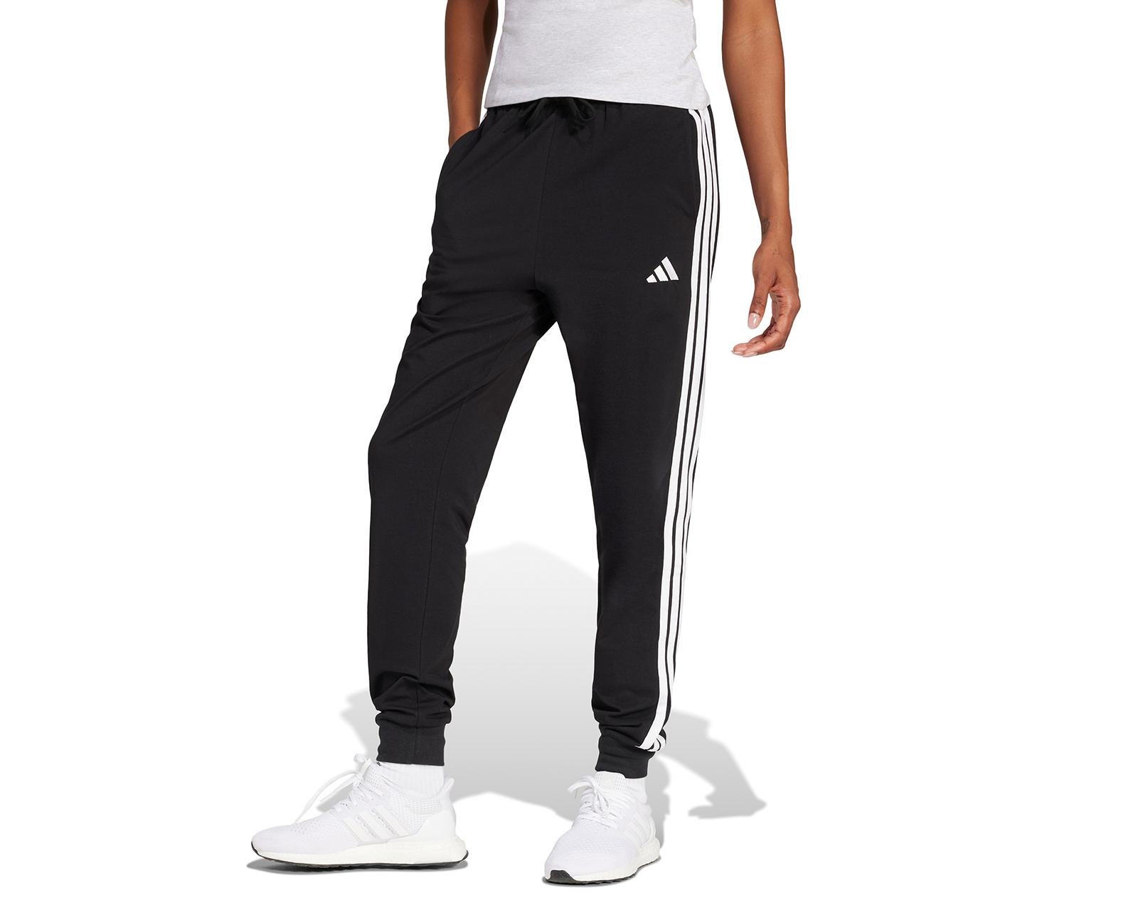Pants de Entrenamiento Adidas Essentials 3-Stripes French Terry para Mujer