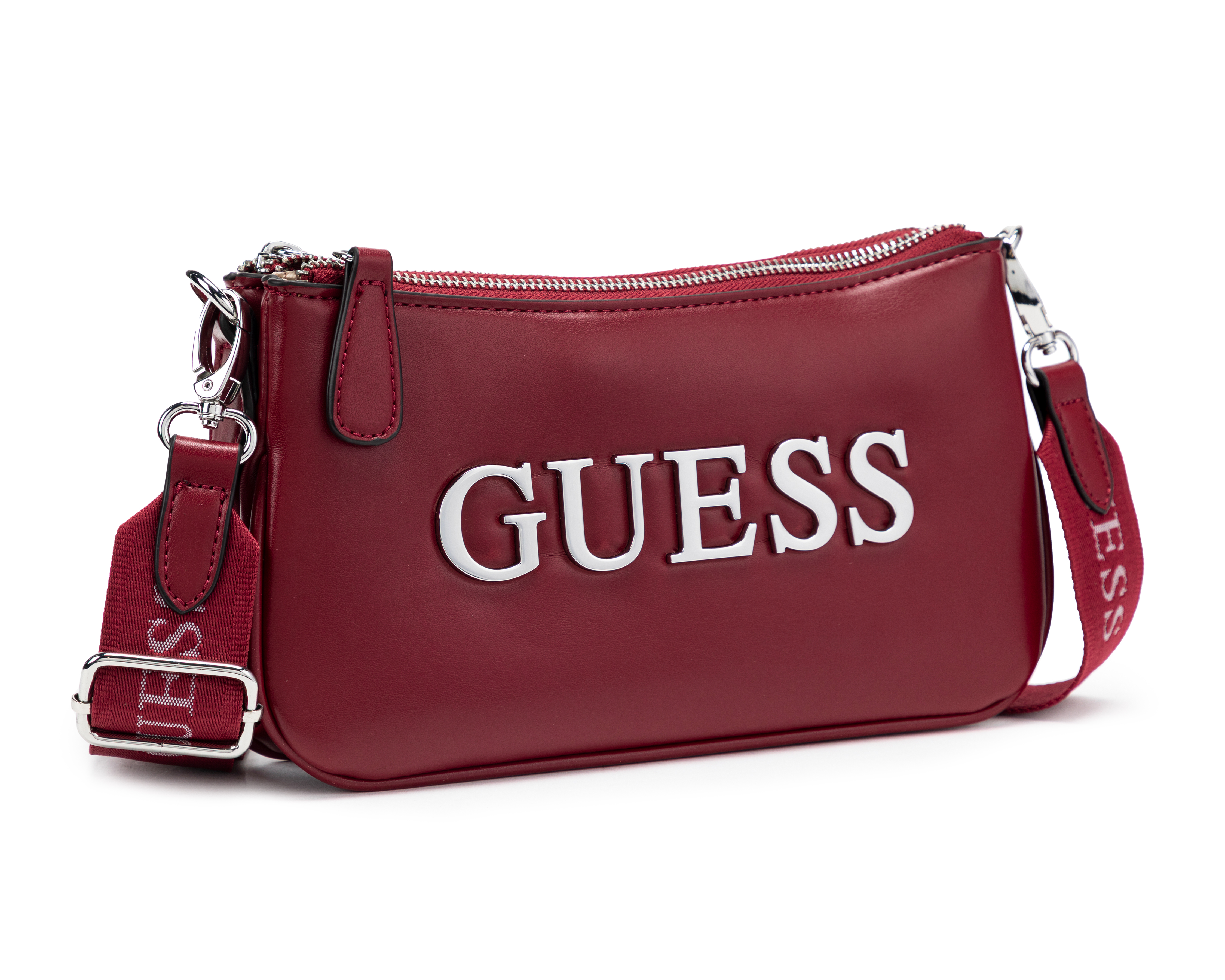 Foto 2 | Foto 2 | Bolsa Cruzada Guess Tyrah con Monedero