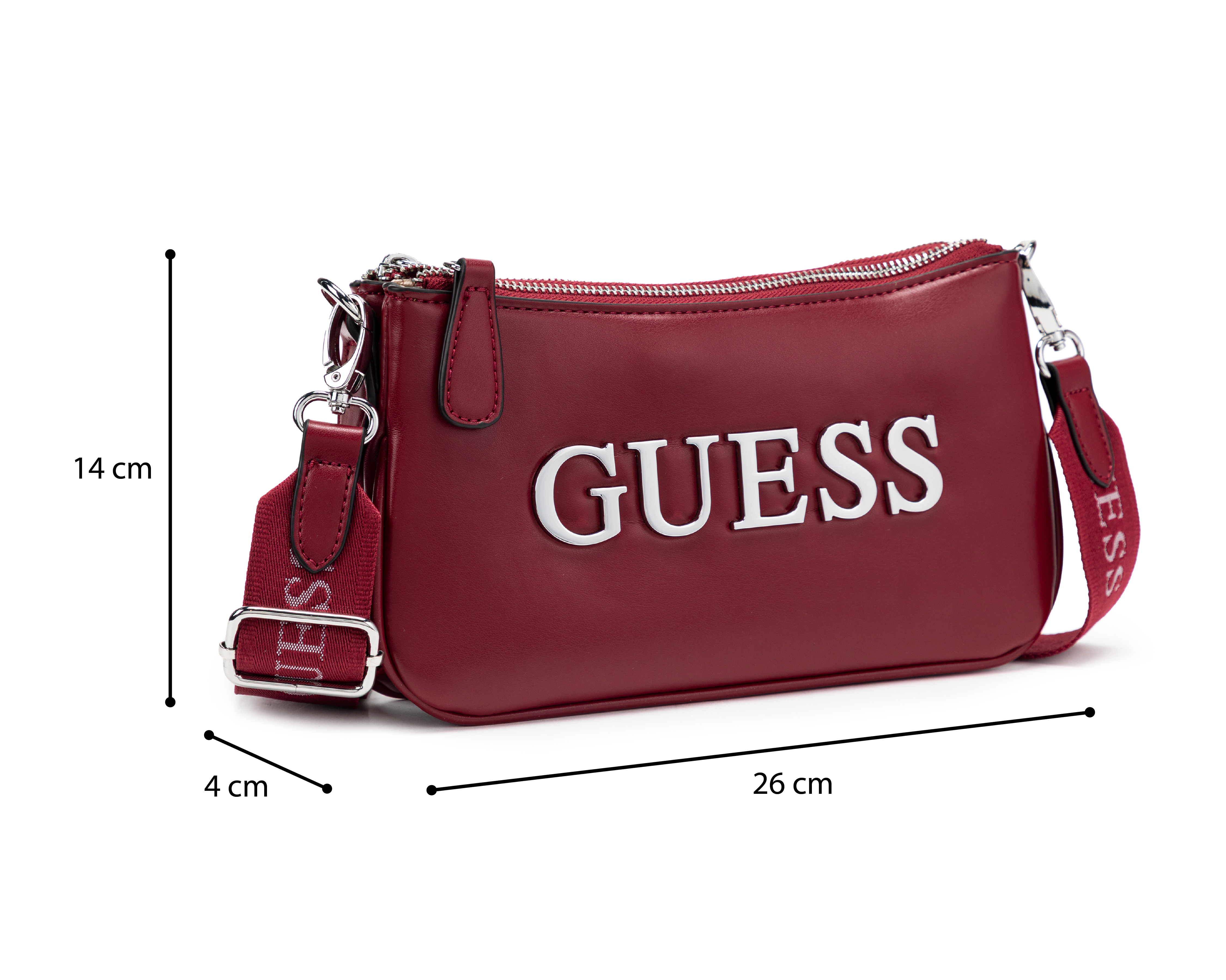 Foto 6 pulgar | Foto 5 | Bolsa Cruzada Guess Tyrah con Monedero