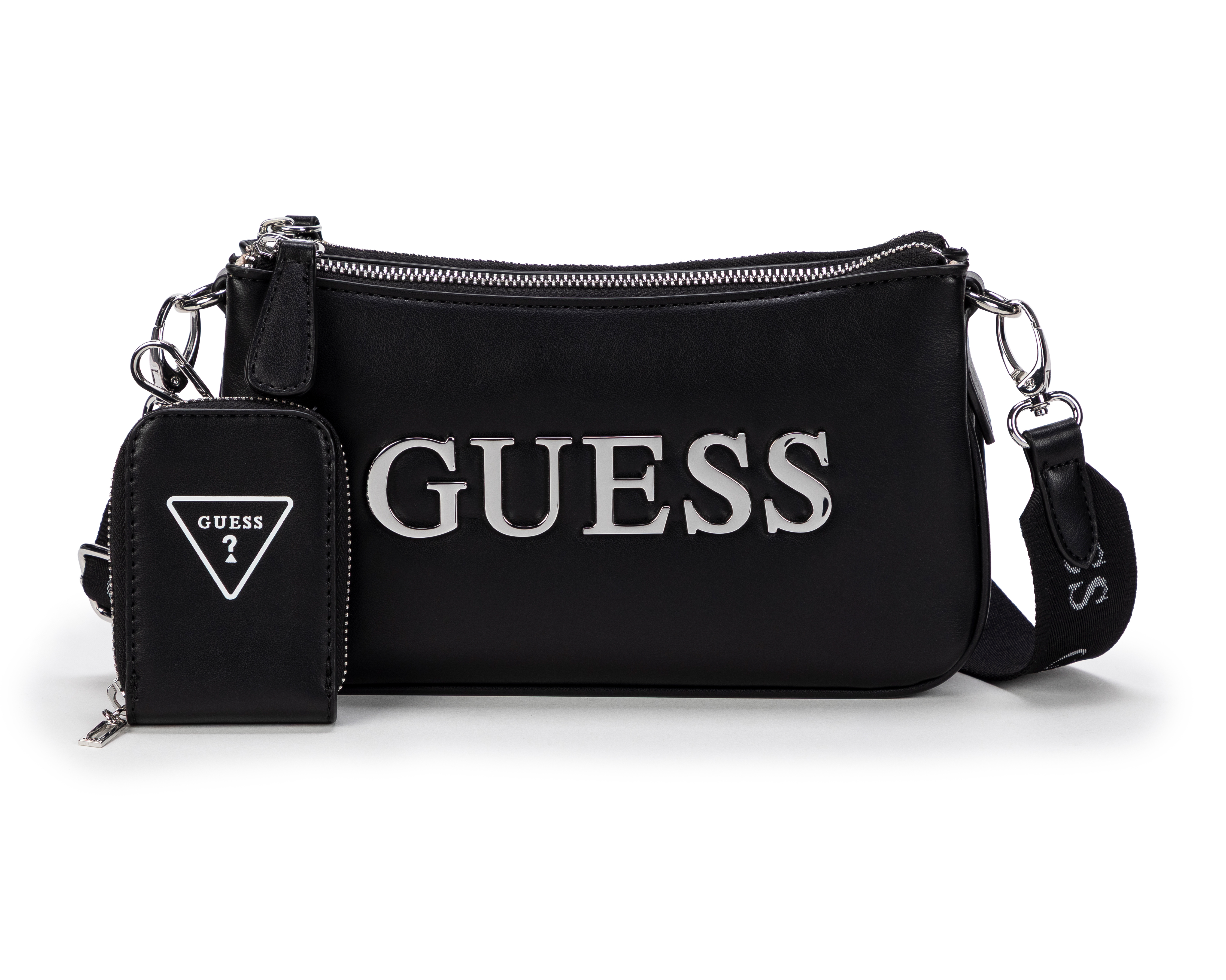 Foto 2 pulgar | Foto 1 | Bolsa Cruzada Guess con Monedero