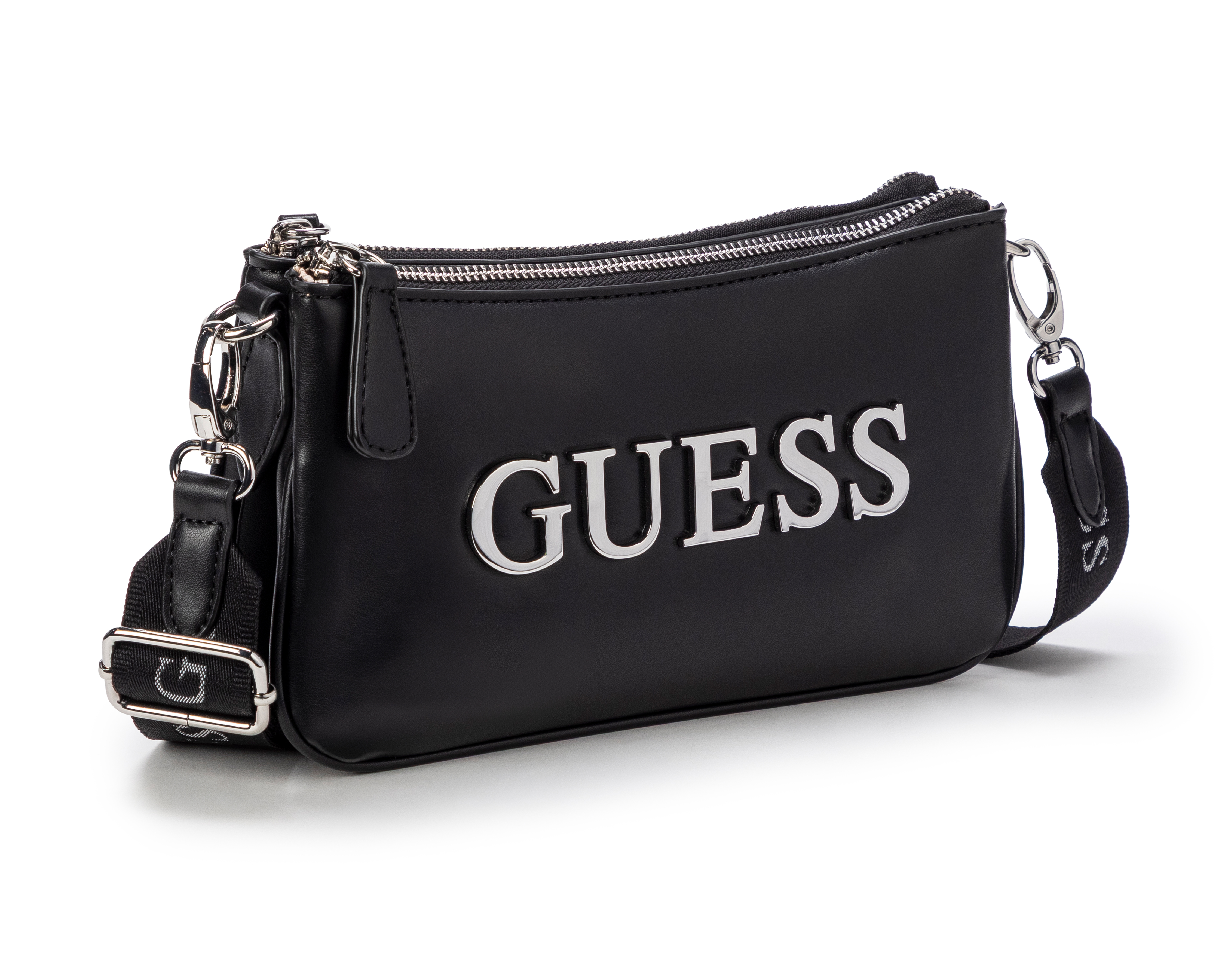 Foto 2 | Foto 2 | Bolsa Cruzada Guess con Monedero