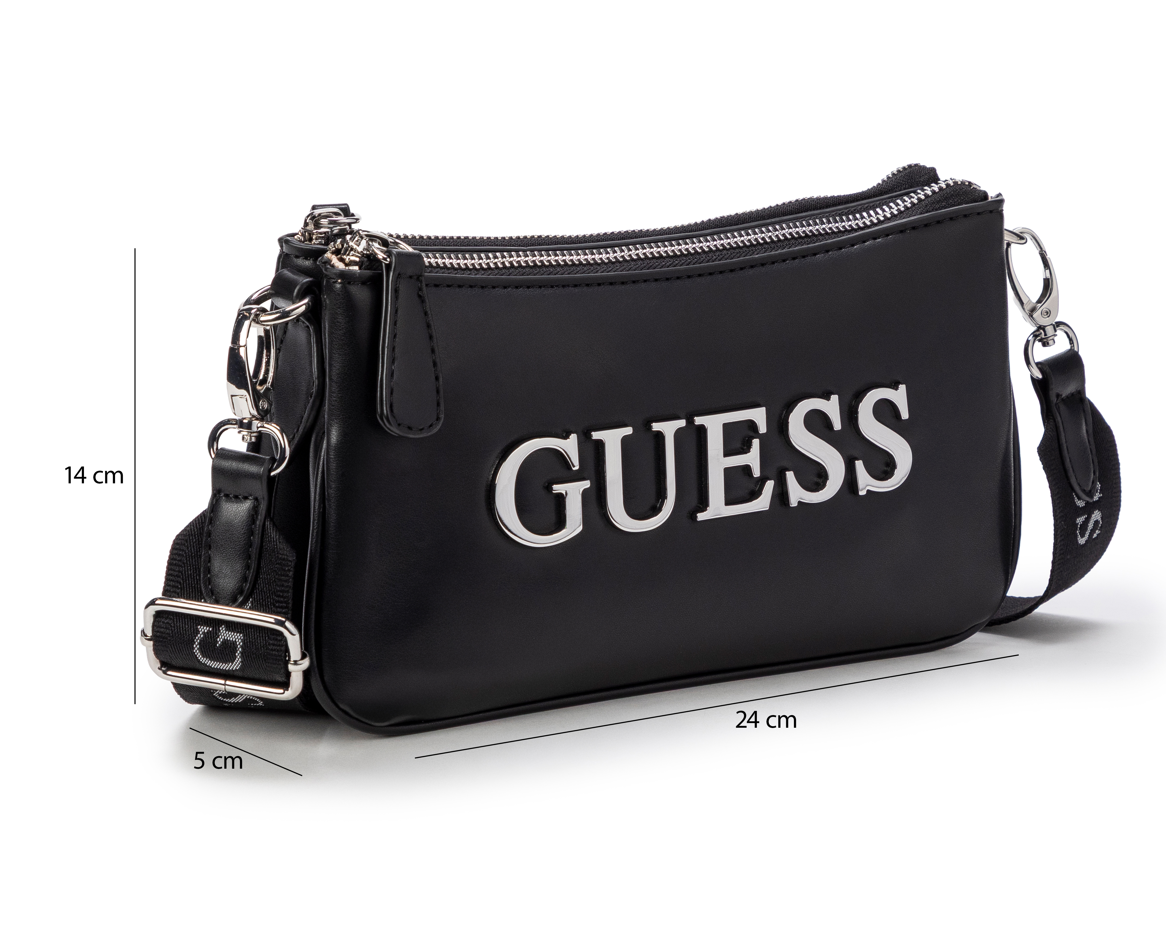 Foto 6 pulgar | Foto 5 | Bolsa Cruzada Guess con Monedero