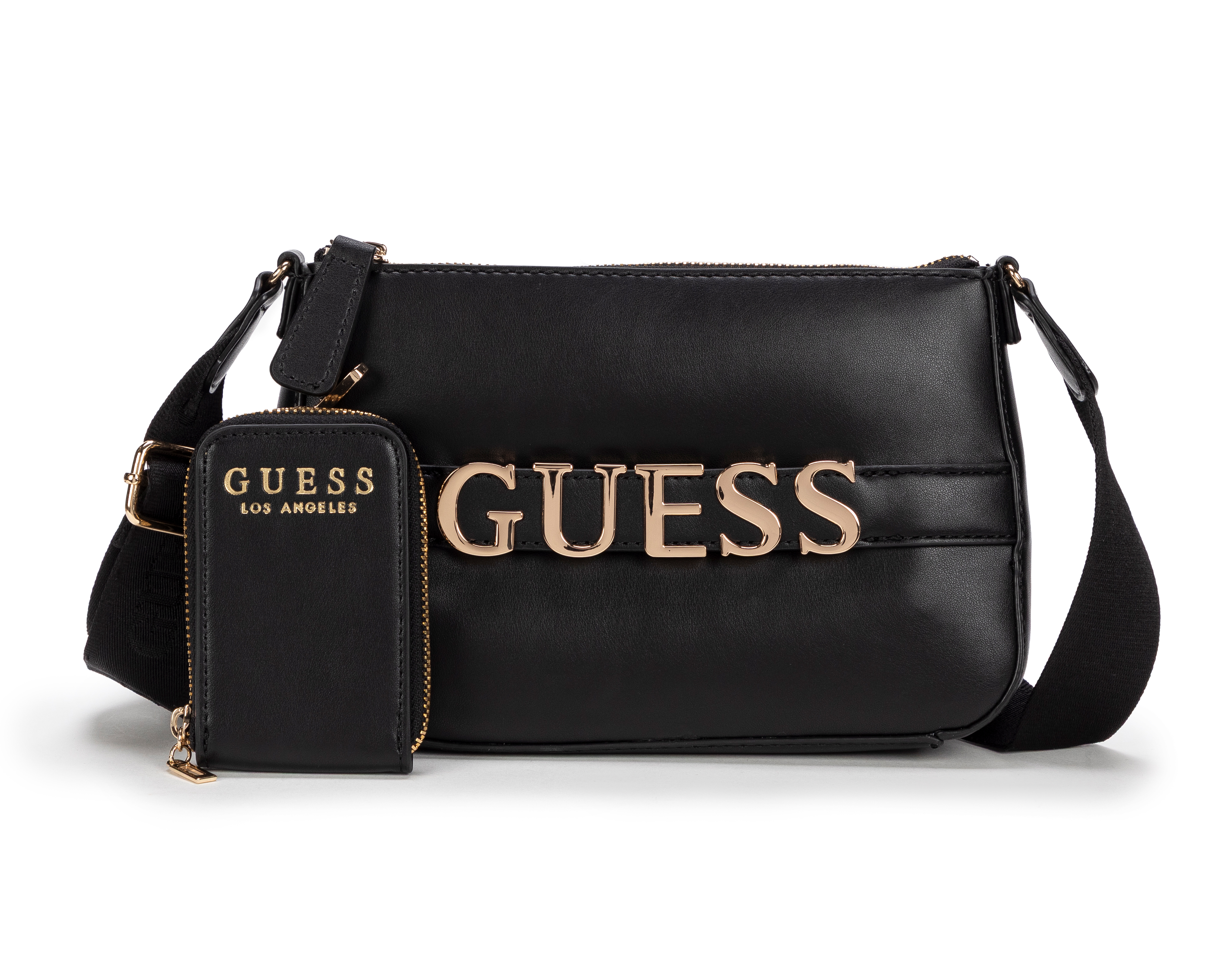 Foto 2 pulgar | Foto 1 | Bolsa Cruzada Guess Beacon Falls con Monedero