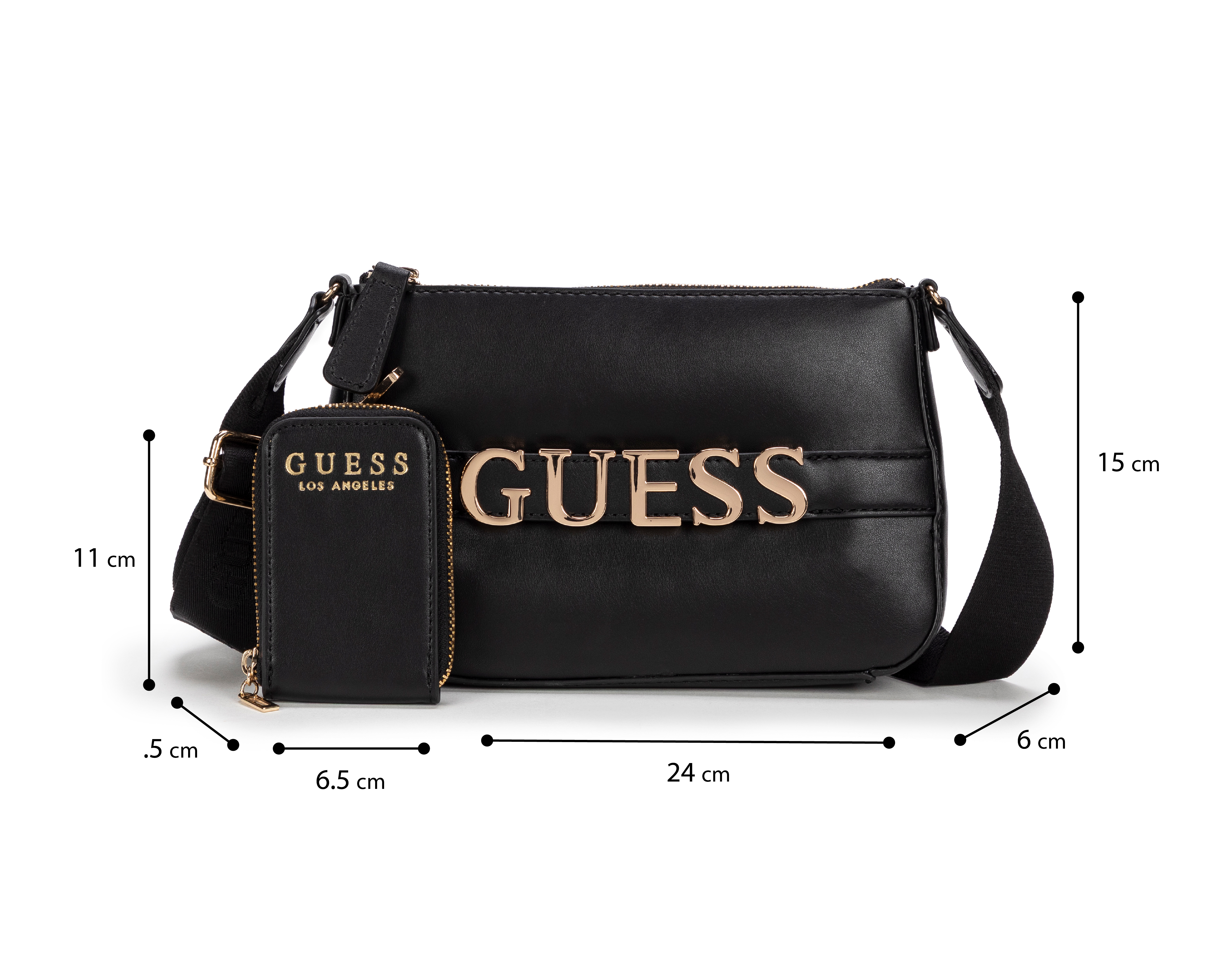 Foto 6 pulgar | Foto 5 | Bolsa Cruzada Guess Beacon Falls con Monedero