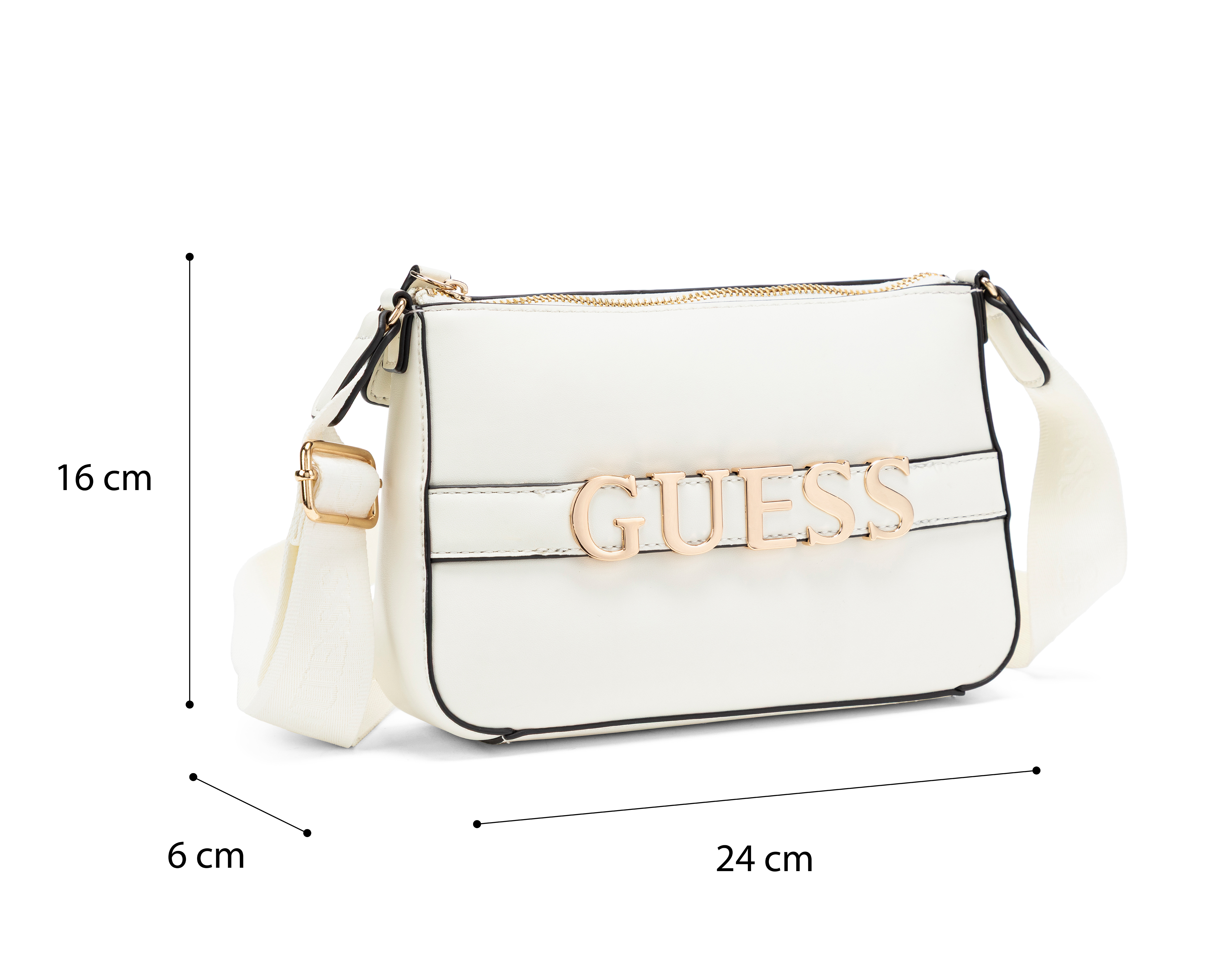 Foto 5 | Foto 5 | Bolsa Cruzada Guess con Monedero