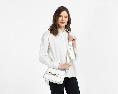 Foto 6 | Foto 6 | Bolsa Cruzada Guess con Monedero