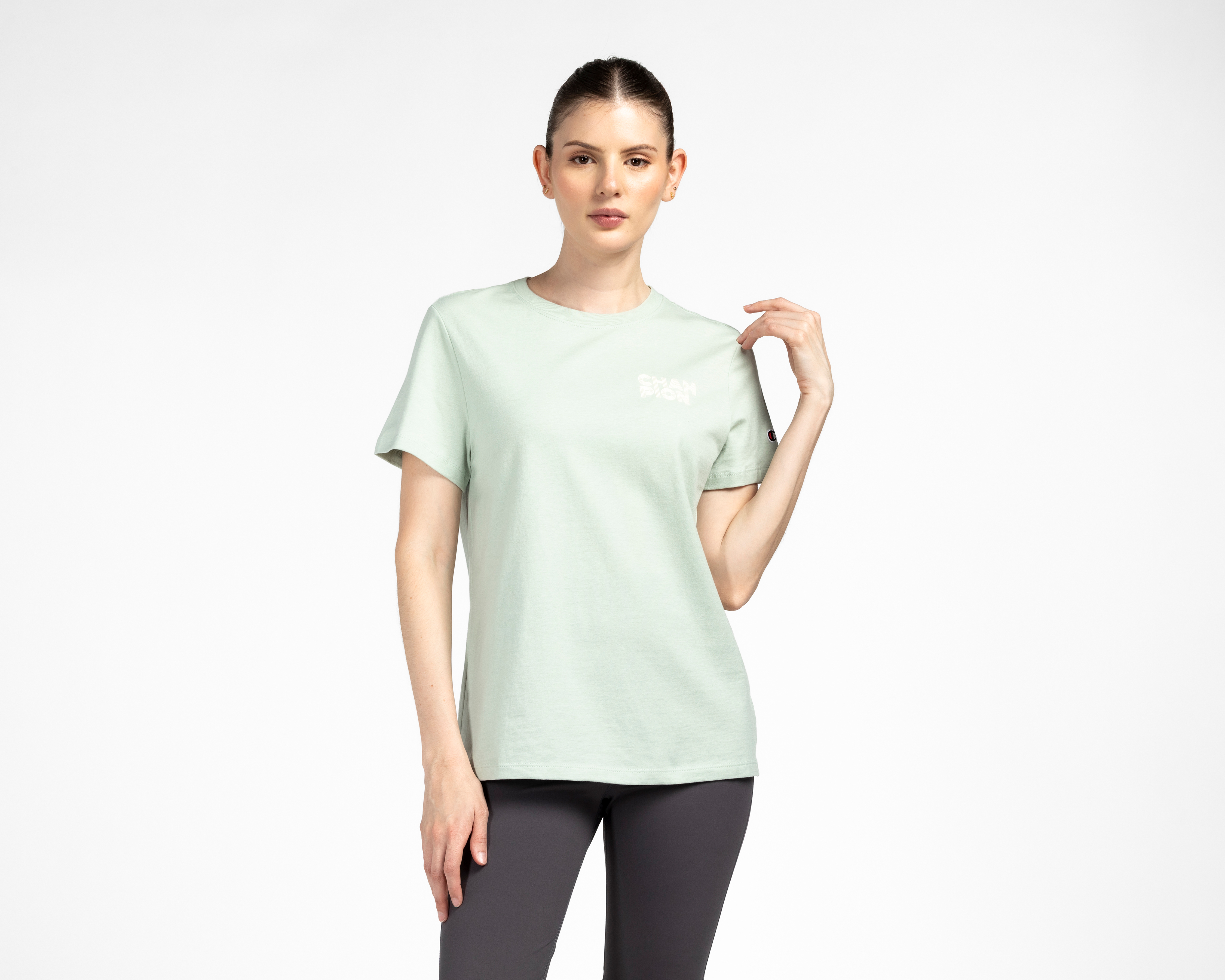 Foto 2 pulgar | Foto 1 | Playera Deportiva Champion para Mujer