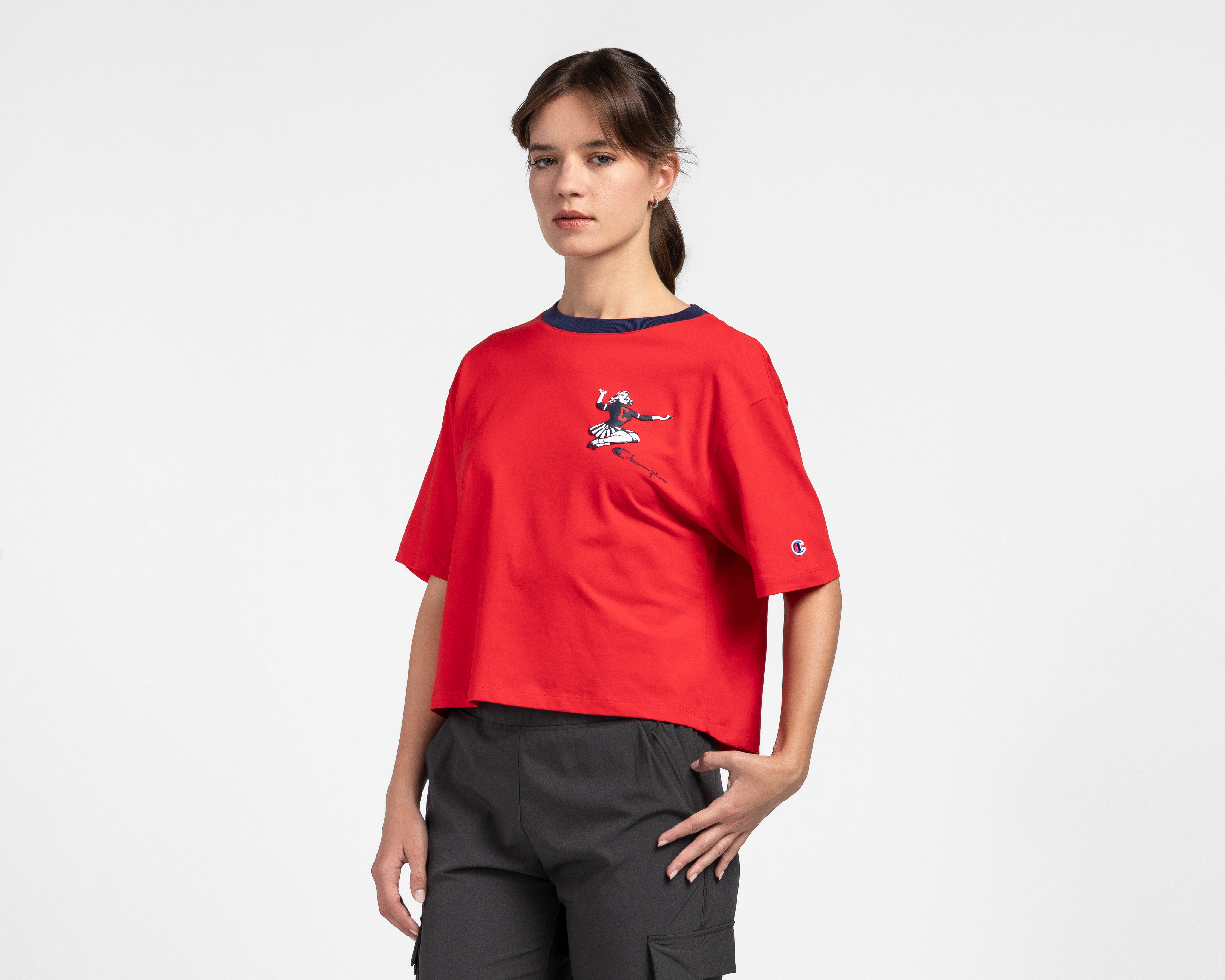 Foto 2 pulgar | Foto 1 | Playera Deportiva Champion para Mujer