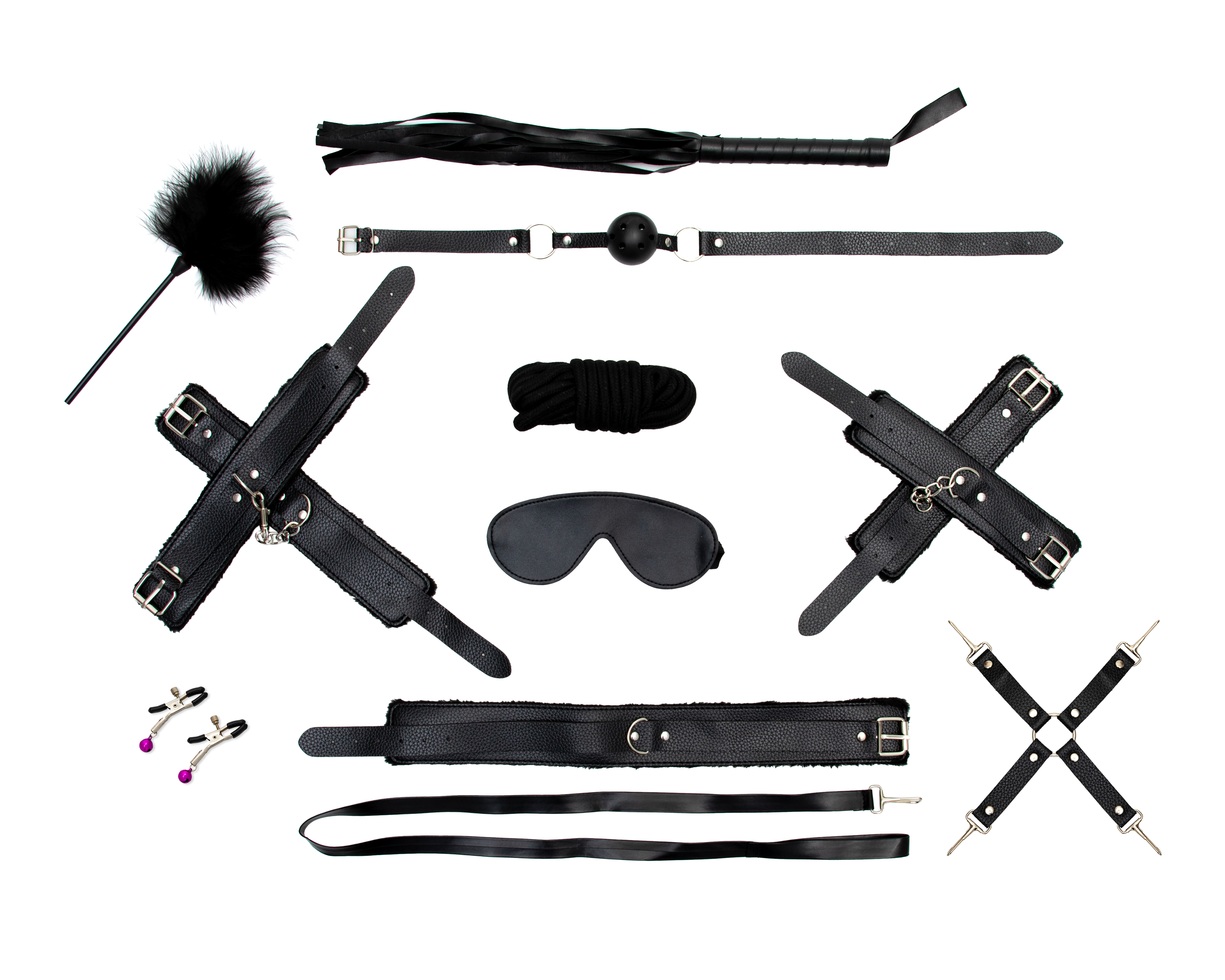 Foto 2 pulgar | Foto 1 | Kit de Bondage Eva Tu Estilo Íntimo 12 Piezas