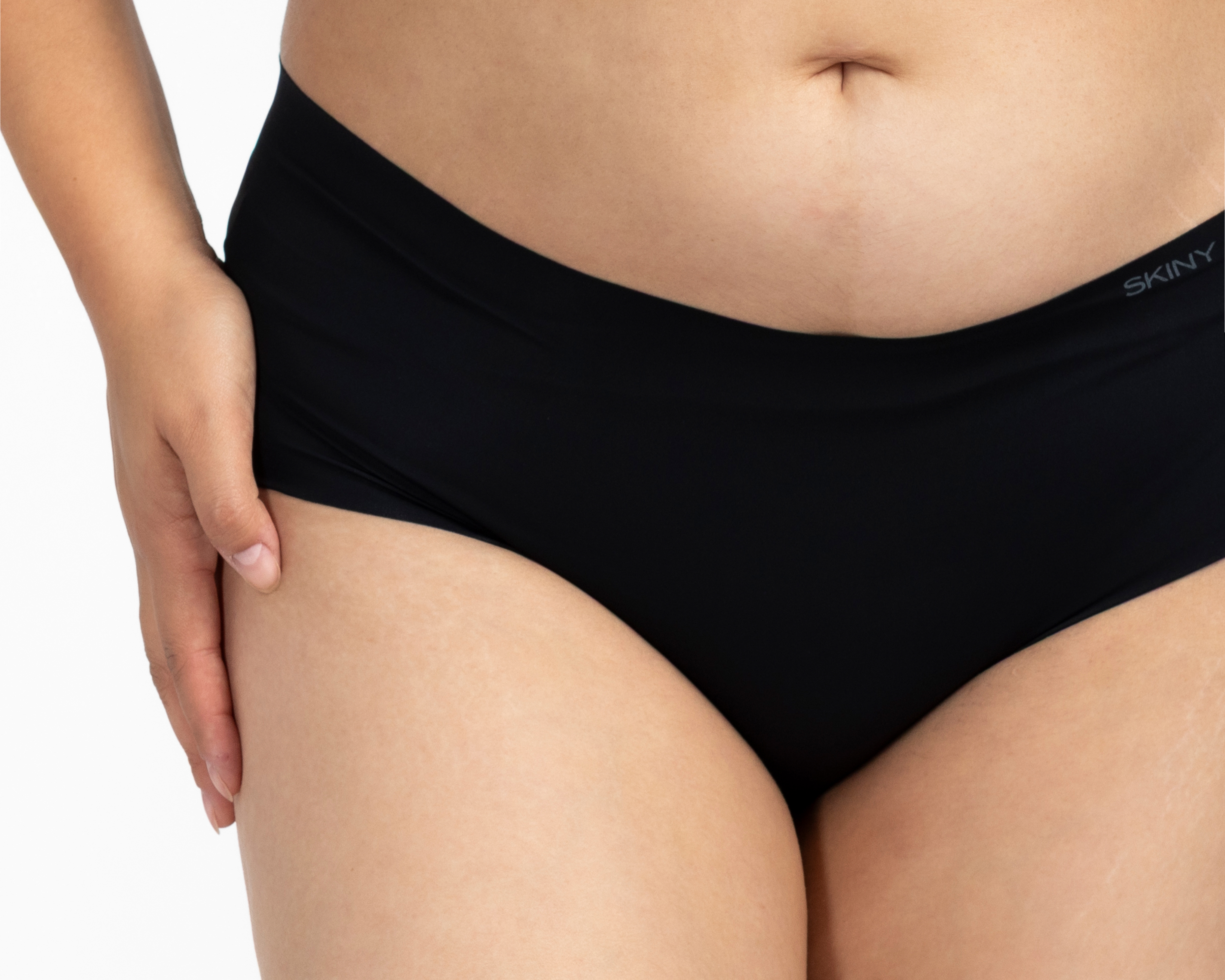 Foto 5 pulgar | Foto 4 | Bóxer Seamless Skiny para Mujer 3 Piezas