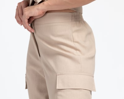 Foto 4 | Foto 4 | Pantalón Cargo Sahara Beige para Mujer