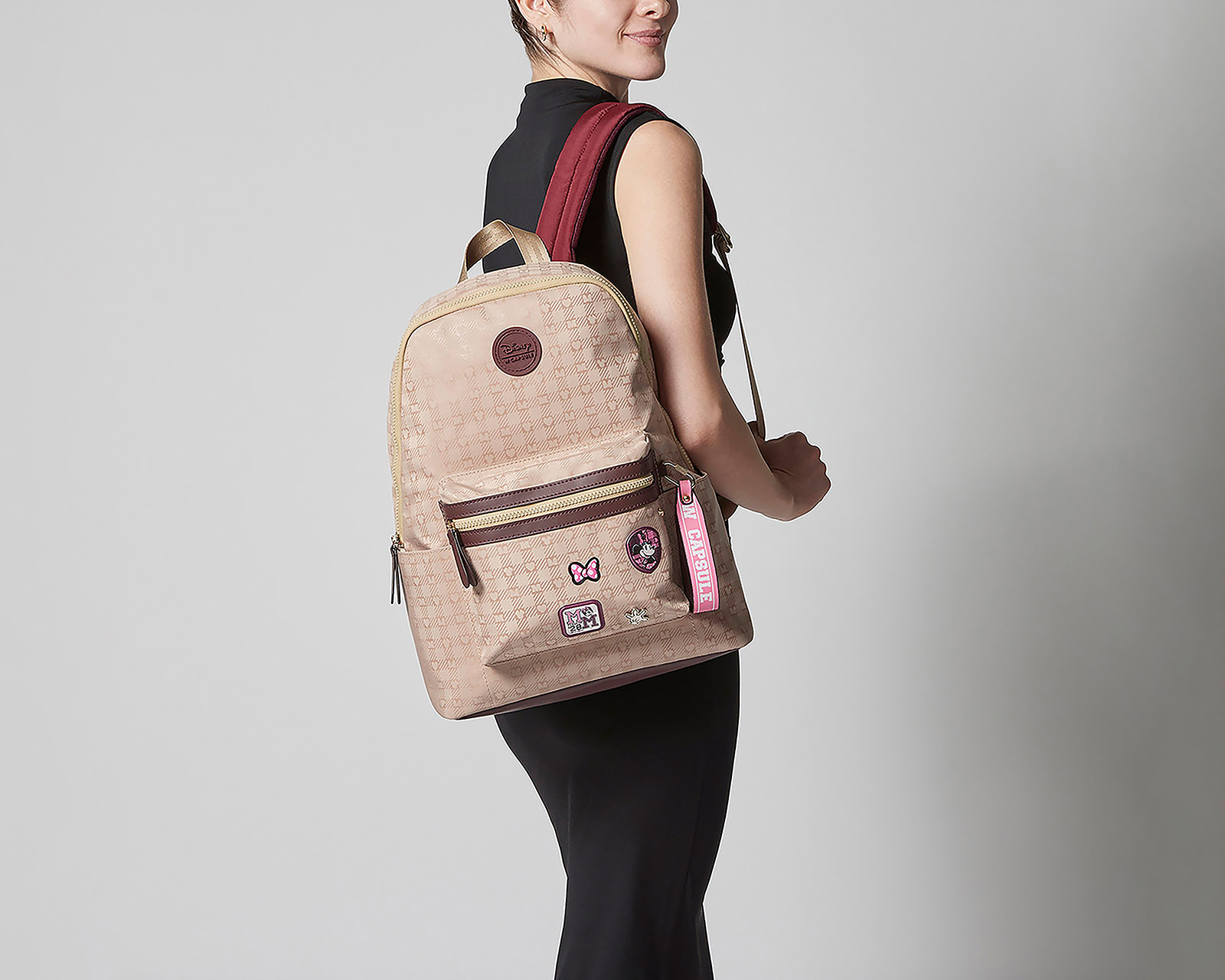 Foto 6 pulgar | Foto 5 | Mochila W Capsule Disney Minnie Mouse