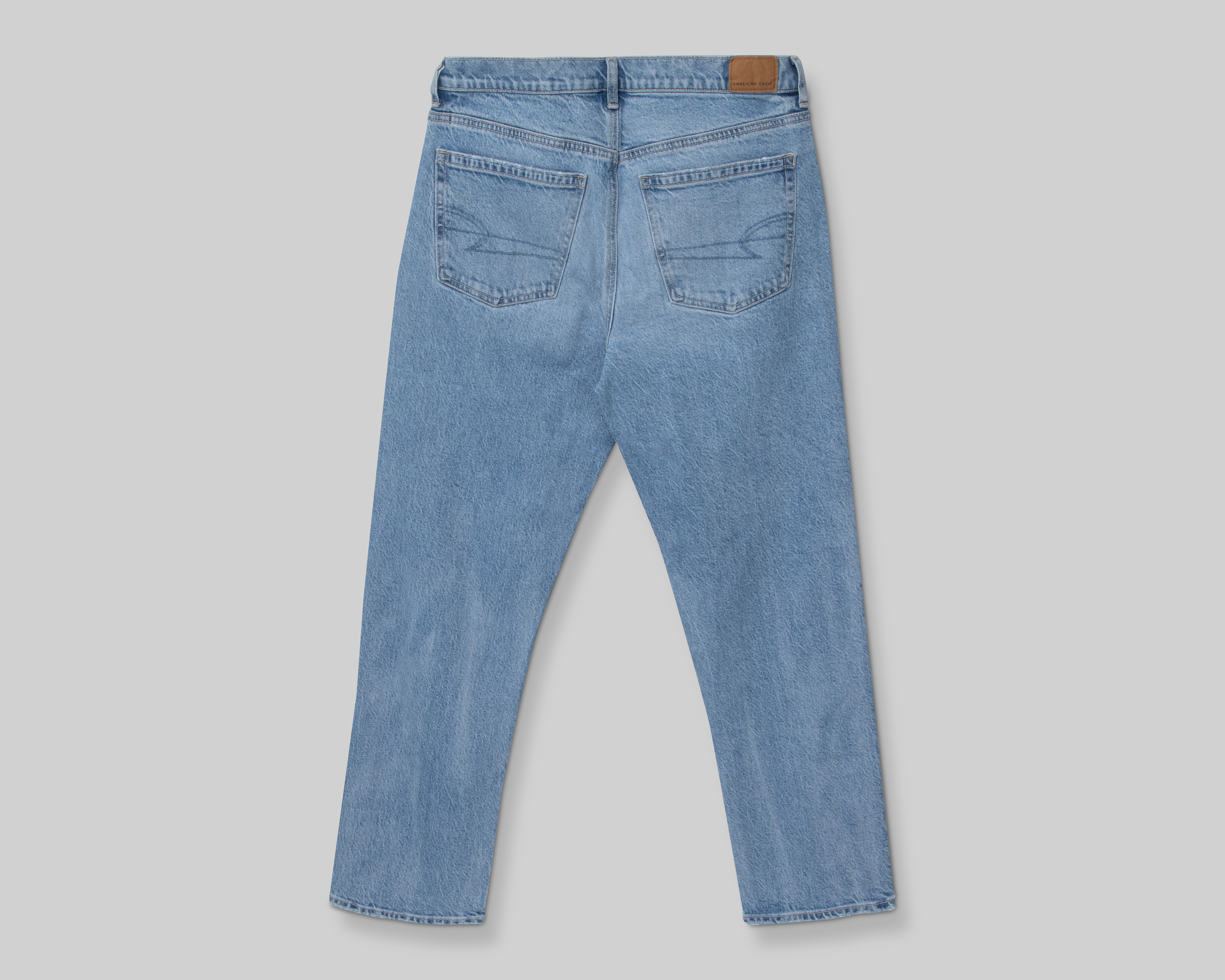 Foto 3 pulgar | Foto 2 | Jeans Straigth American Eagle Super High-Rise Ankle para Mujer